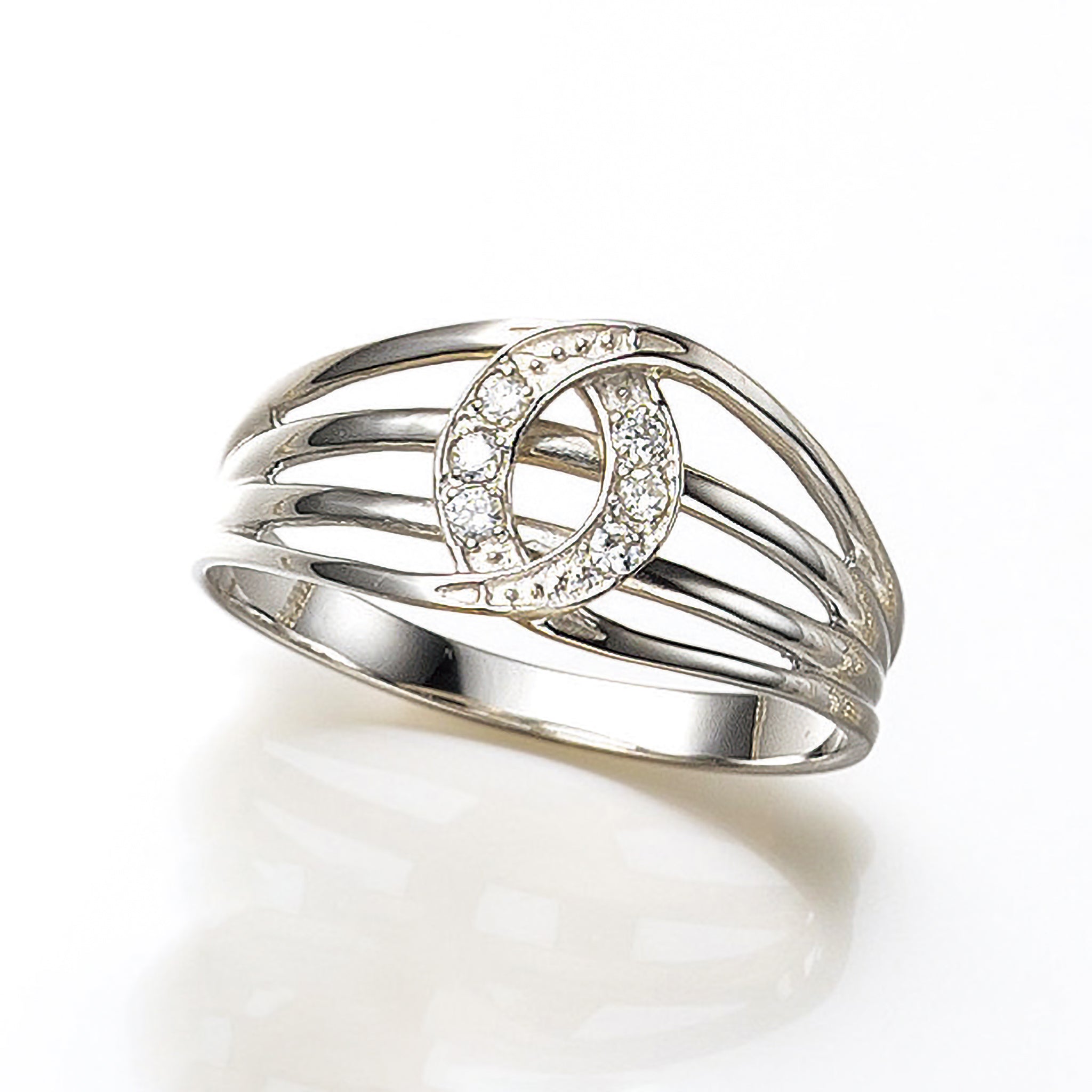 ダイヤモンド プラチナリング(4月誕生石)《25V03106》