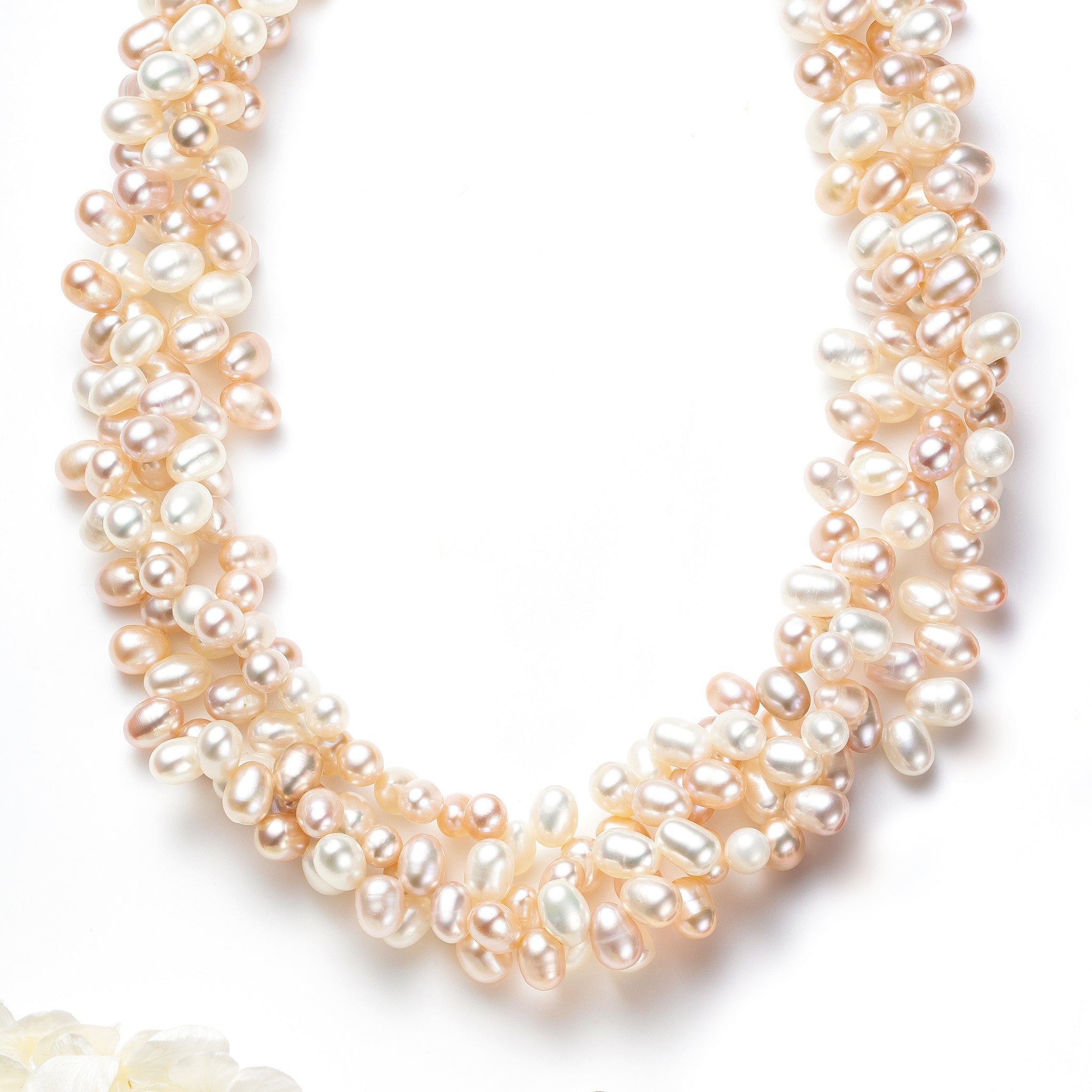 パール ネックレス(淡水真珠/6月誕生石)《25V03302》