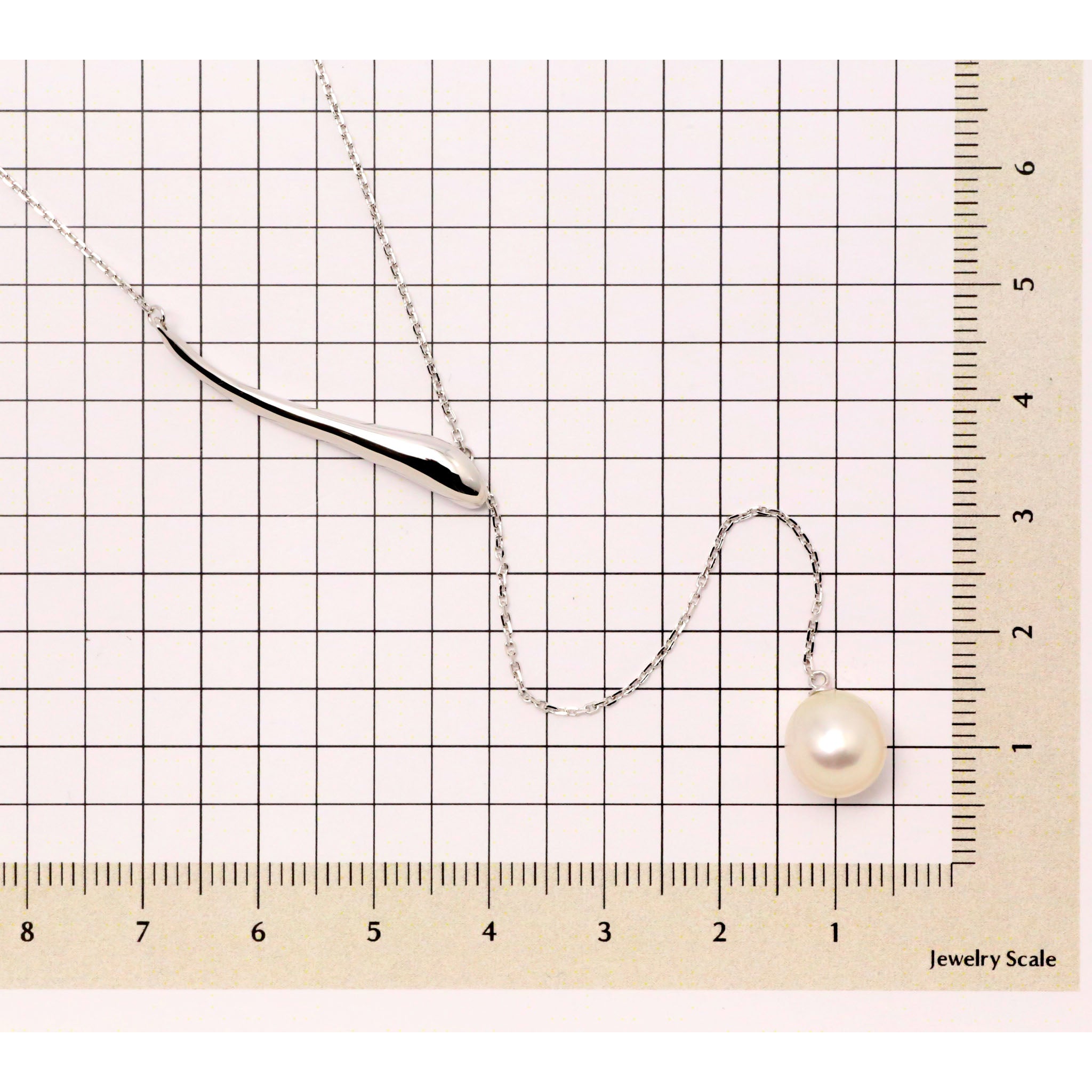 【限定6点】パール シルバーネックレス(白蝶真珠/8mm/6月誕生石)《25V03307》