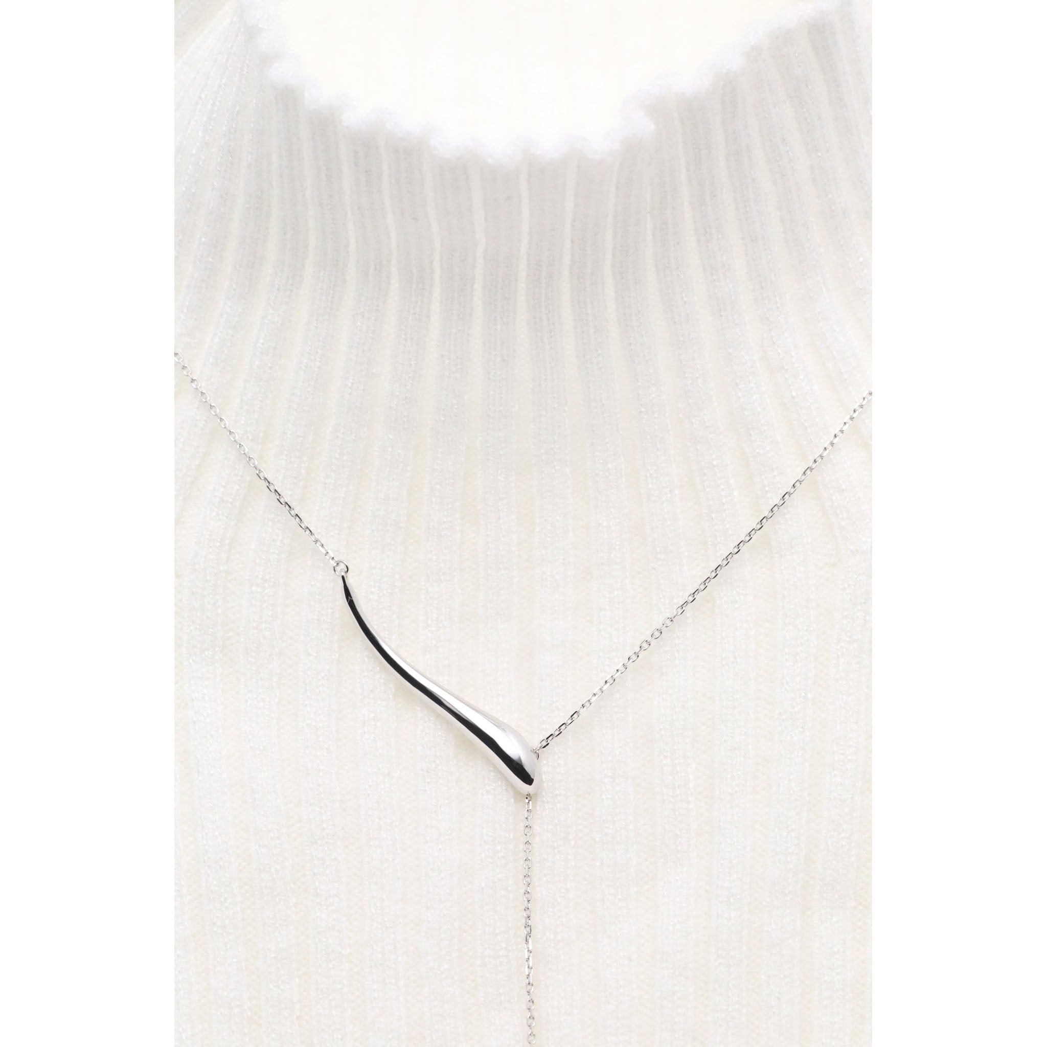 【限定6点】パール シルバーネックレス(白蝶真珠/8mm/6月誕生石)《25V03307》