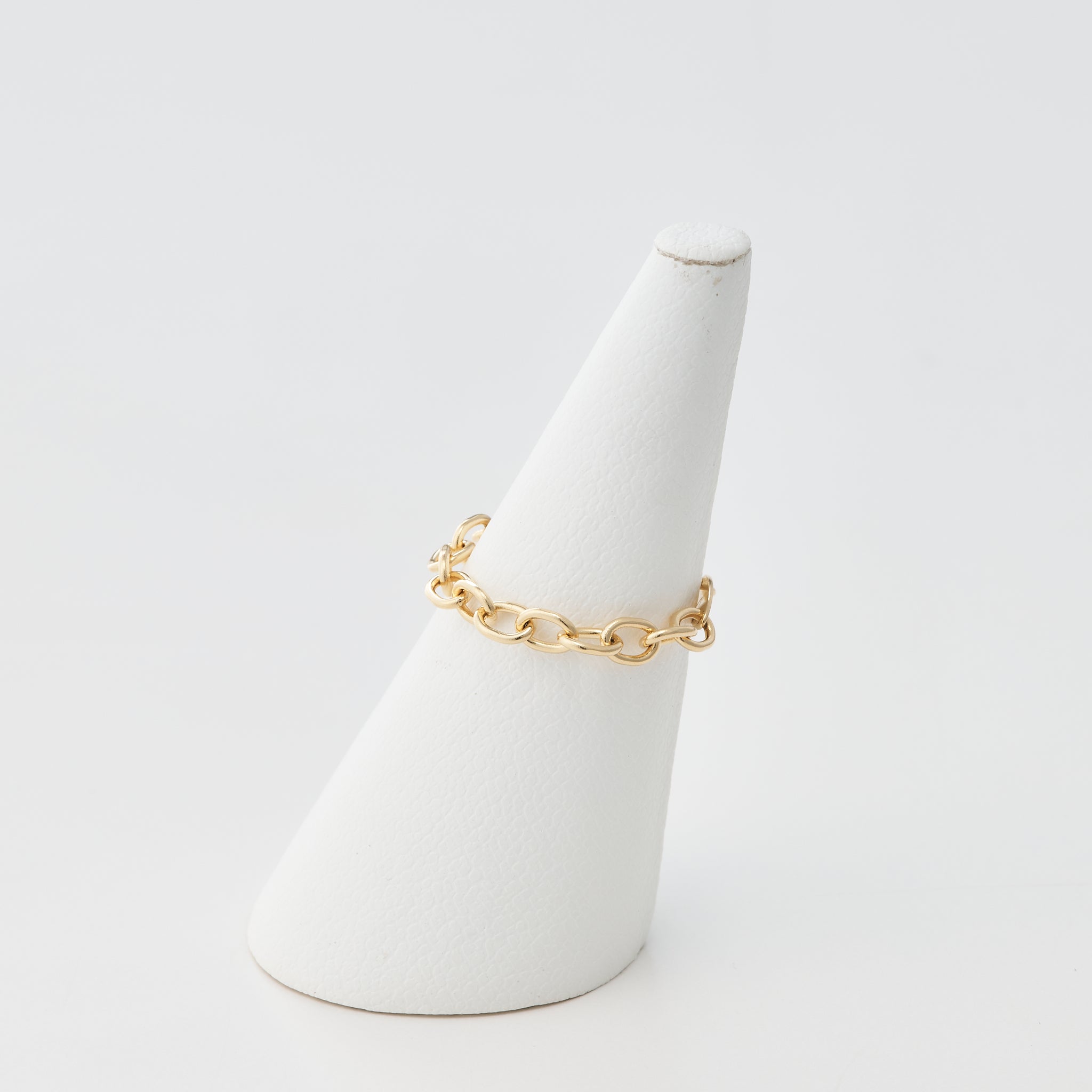 K18リング(チェーンモチーフ)《25V03605》