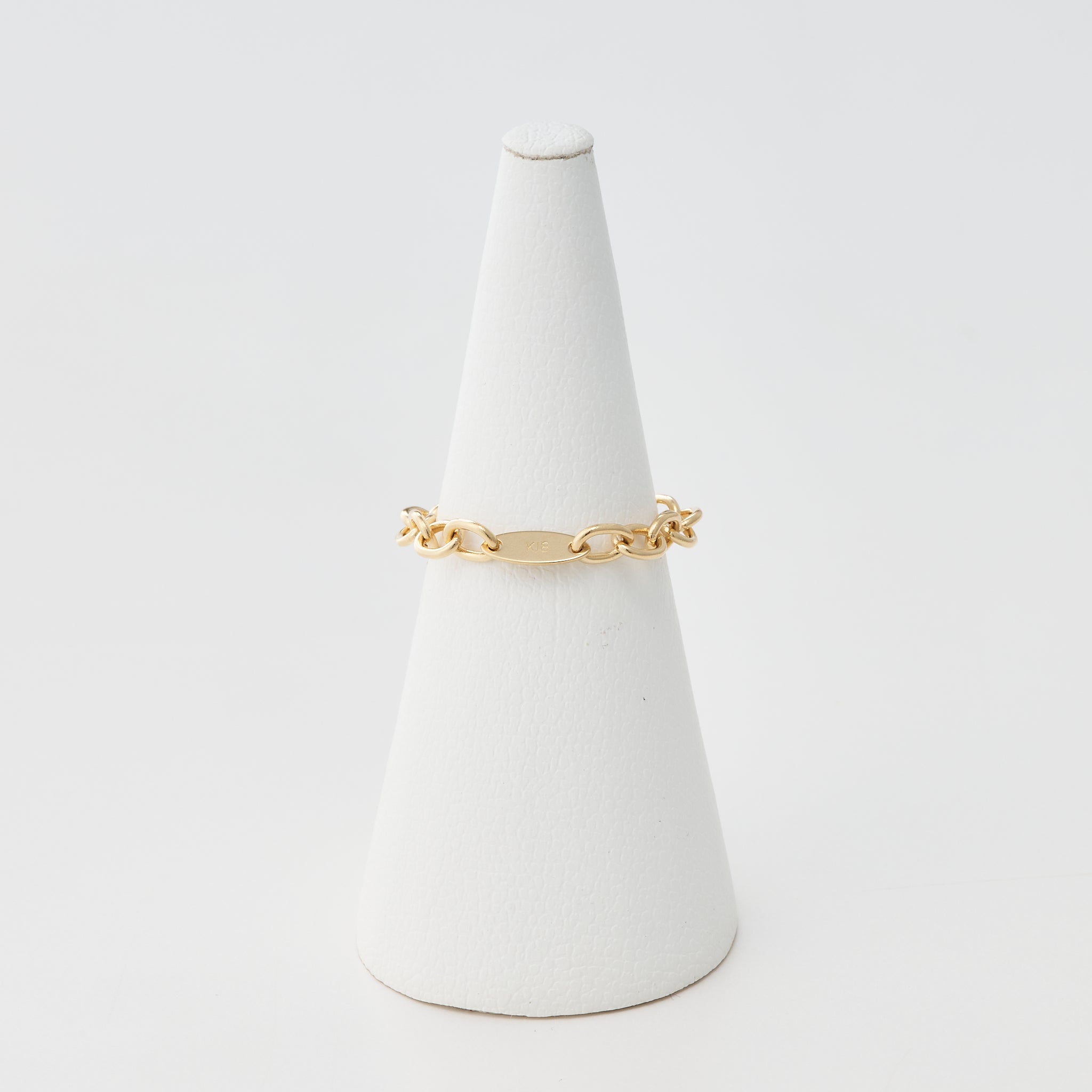 K18リング(チェーンモチーフ)《25V03605》