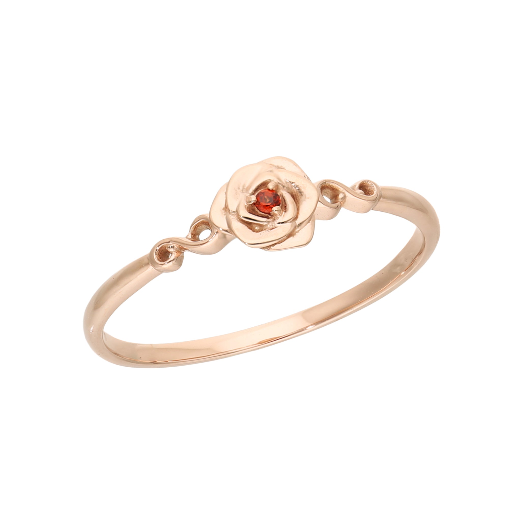 ガーネット K10リング(1月誕生石)《25V03712》