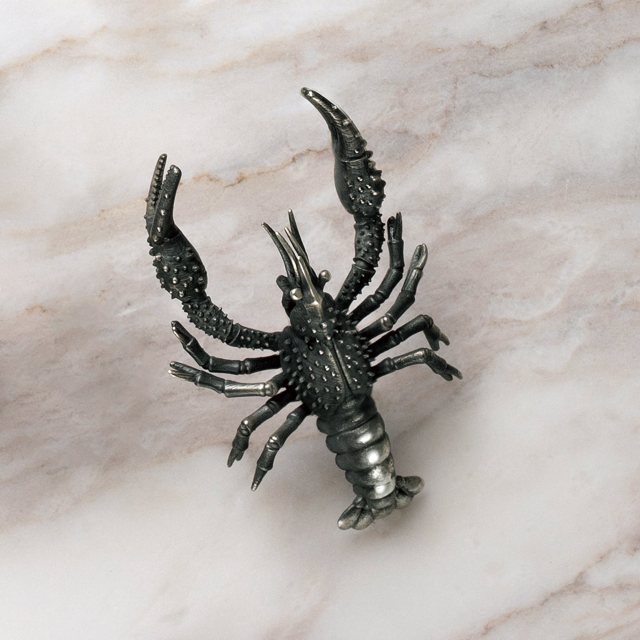 シルバーブローチ(ザリガニモチーフ)《25V03913》