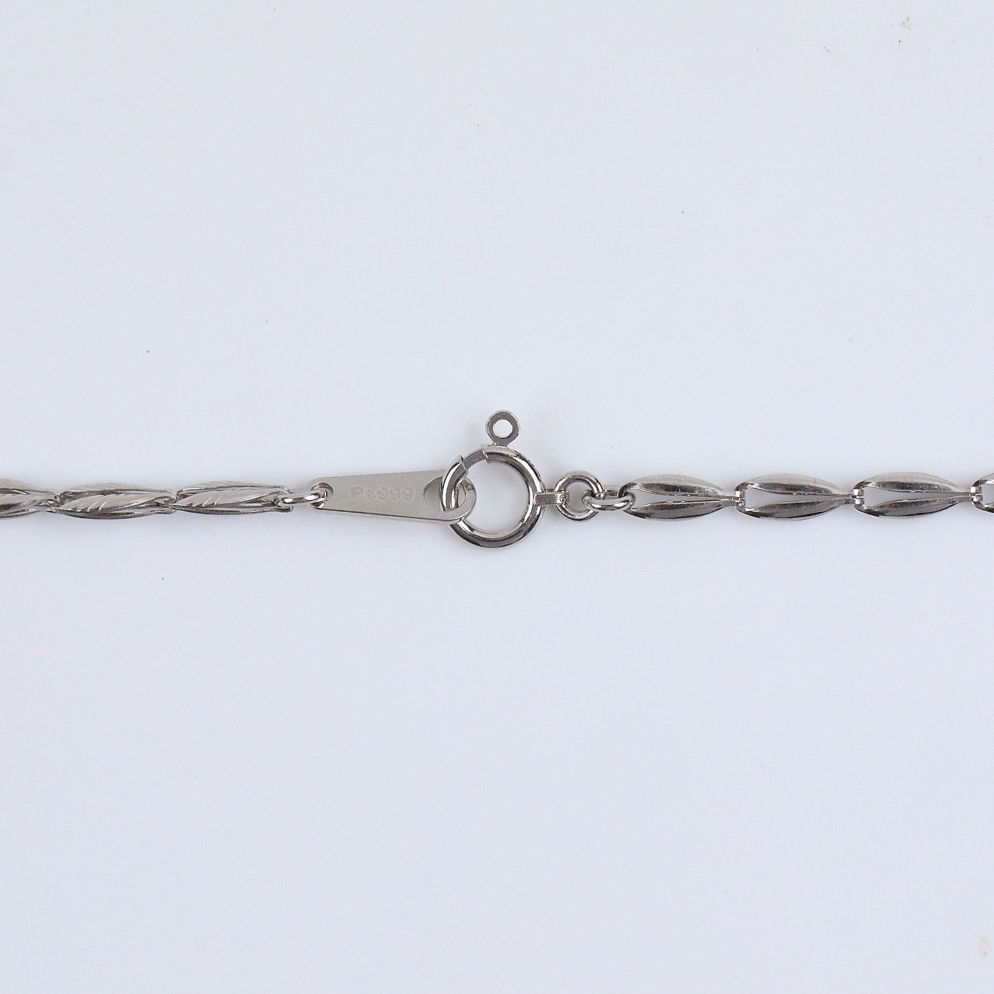 Pt999ネックレス(純プラチナ/リバーシブル)《25V04005》