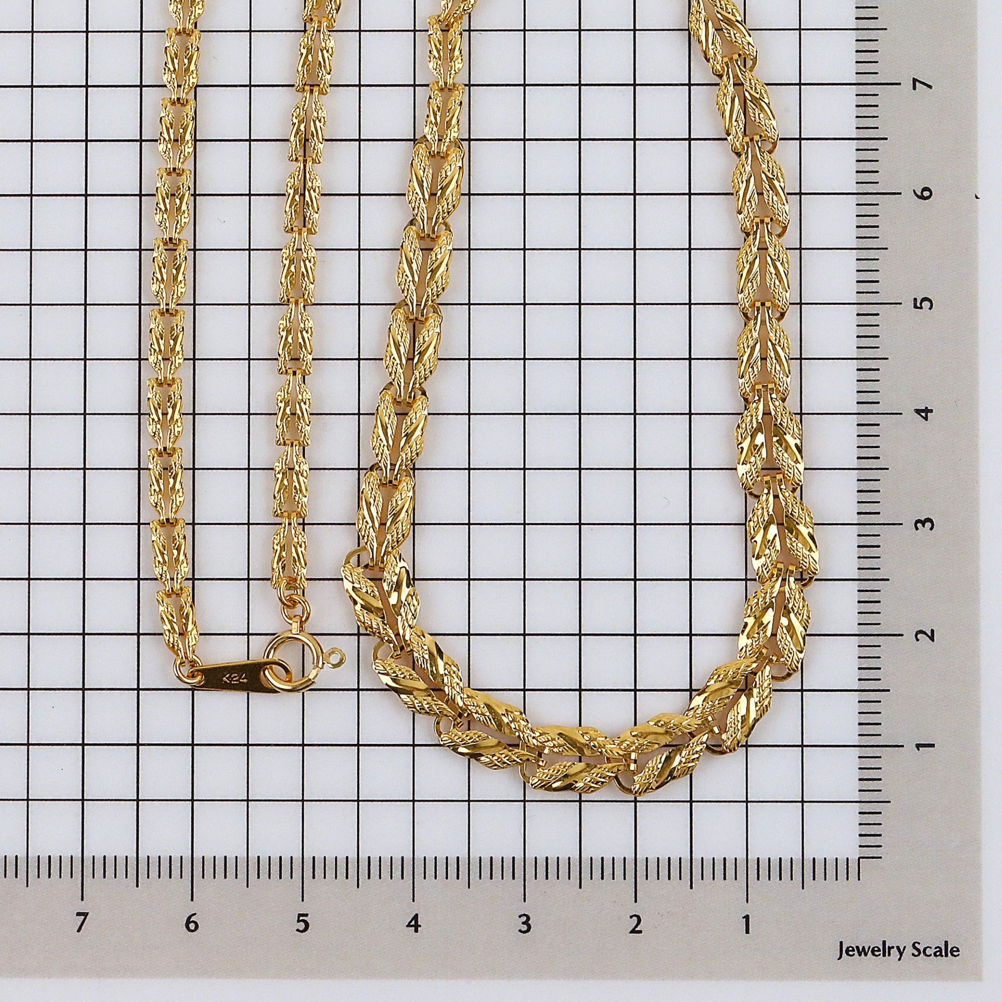 K24ネックレス(純金/リバーシブル)《25V04006》