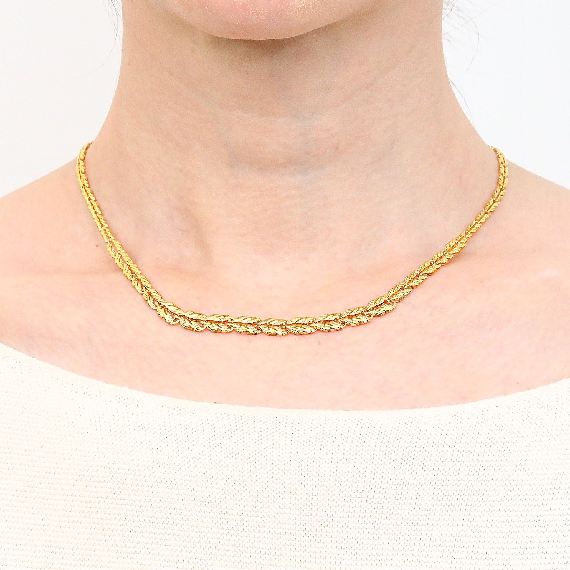 K24ネックレス(純金/リバーシブル)《25V04006》