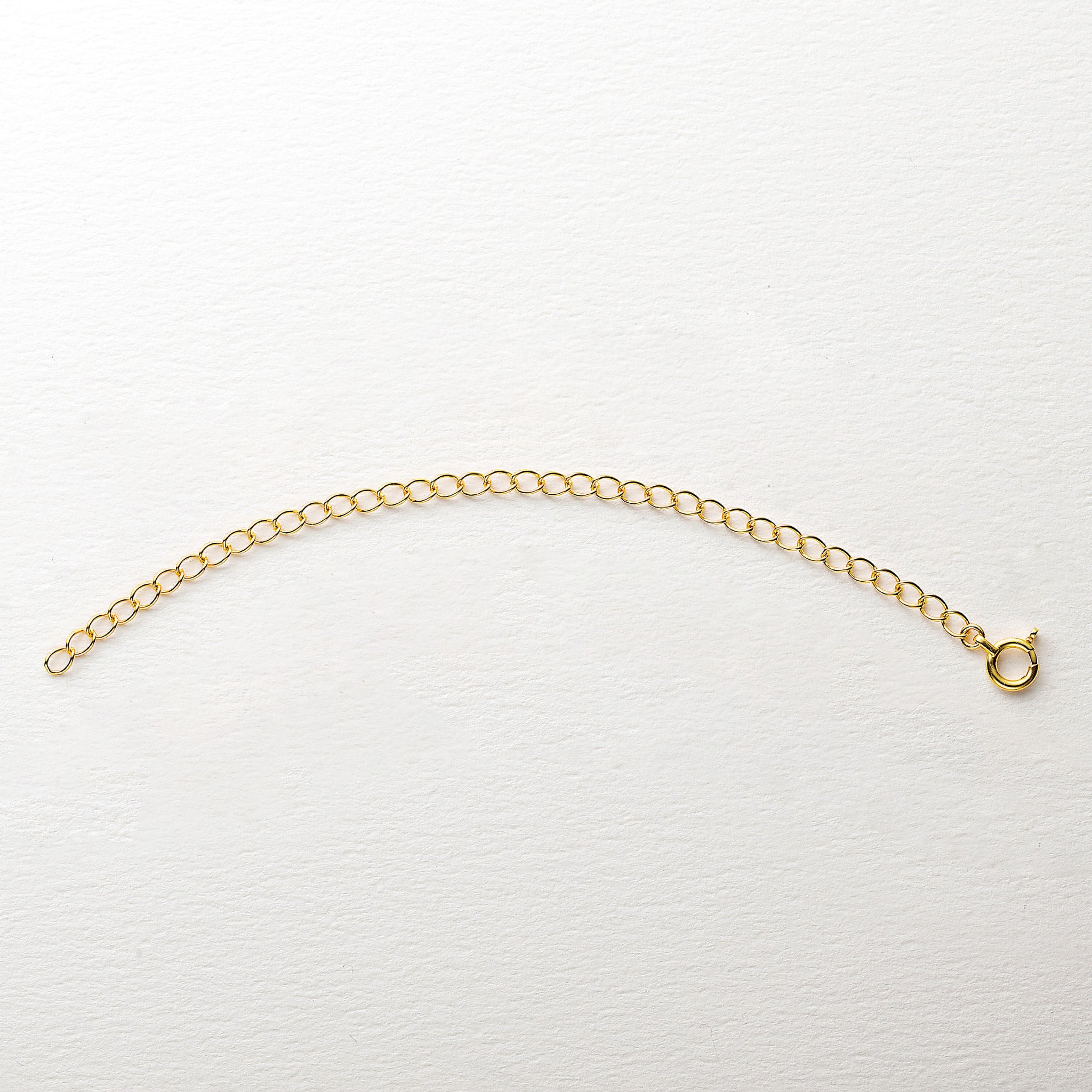 K18アジャスターチェーン(イエローゴールド/10cm/「楽わ」付き)《25V04010》