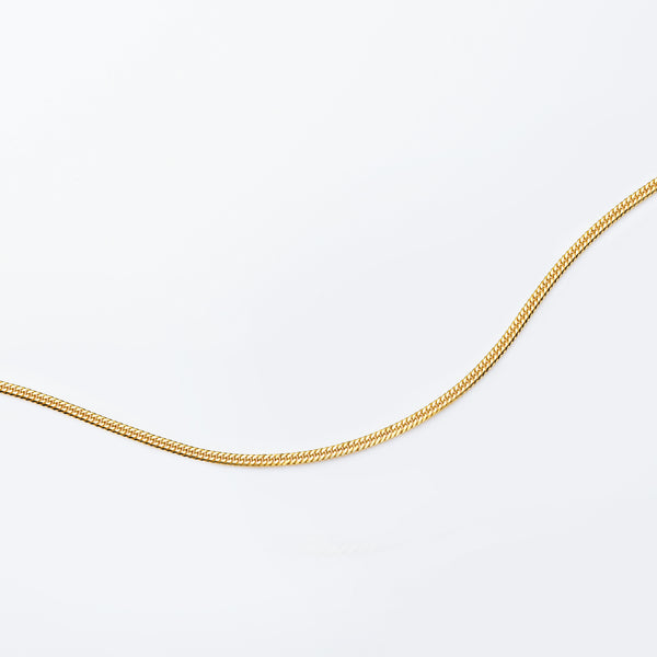 K24ネックレス(純金/喜平ダブル6面カット/造幣局品位刻印付/50cm/10g