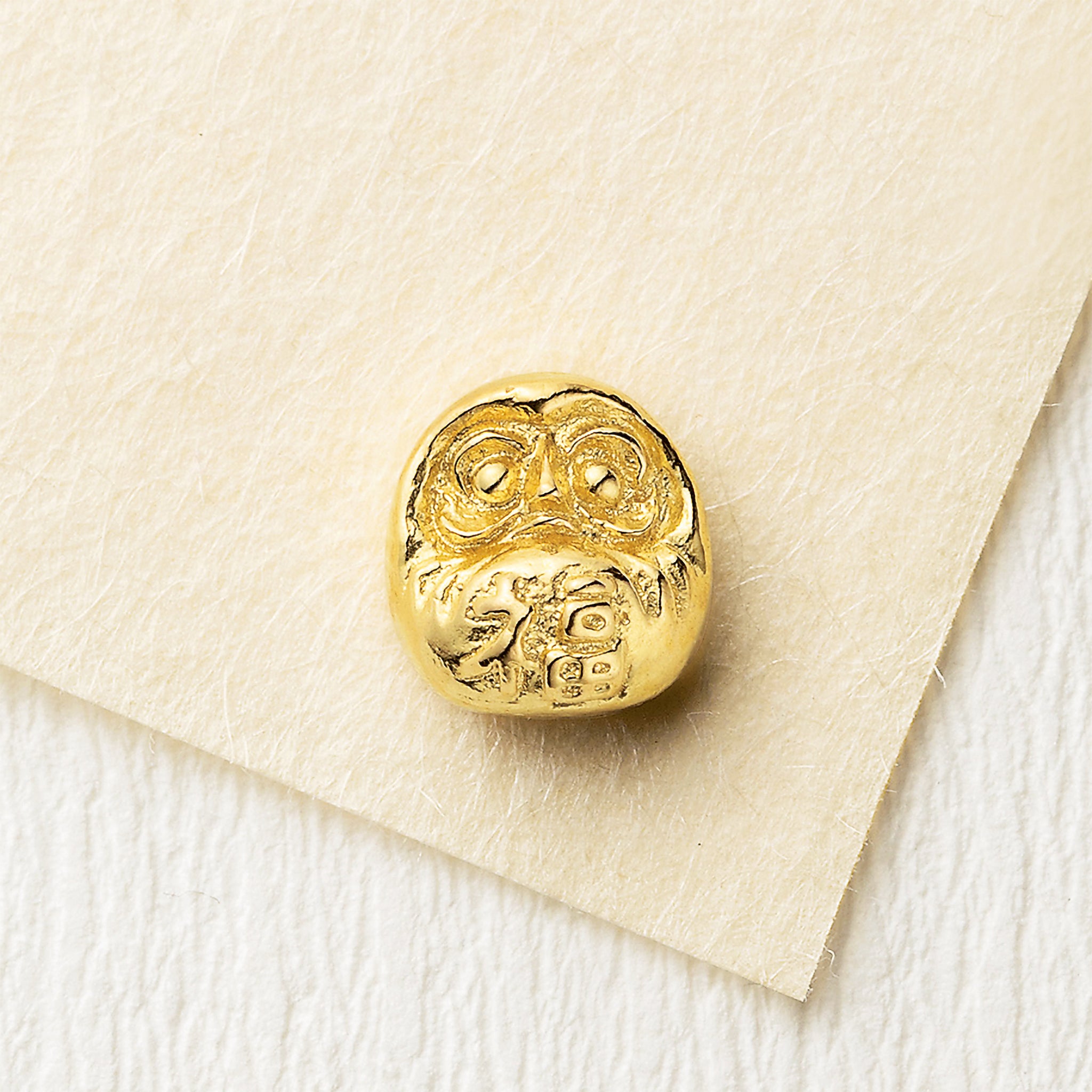 K18 金製品(達磨お守り)《25V04206》