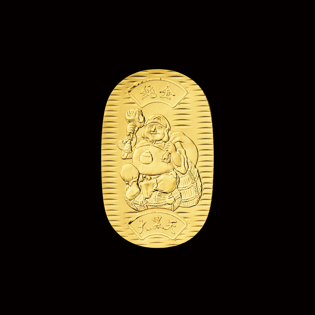 K24 小判(純金/大黒天/10g/造幣局品位刻印付)《25V04301-DK》 | 京セラジュエリー オンラインストア