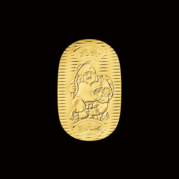 K24 小判(純金/恵比寿/10g/造幣局品位刻印付)《25V04301-EB》 | 京セラ