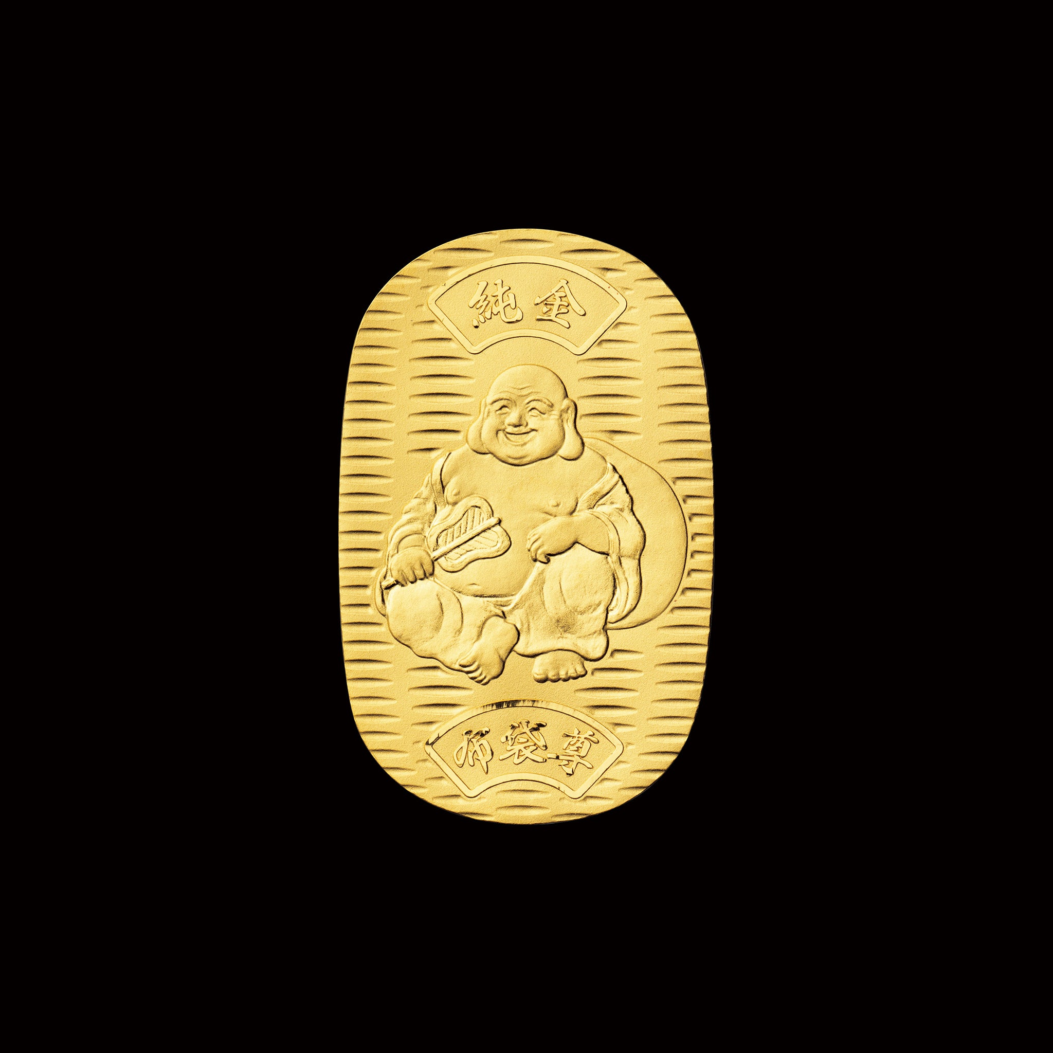 K24 小判(純金/7枚セット/七福神/各10g/造幣局品位刻印付)《25V04302》