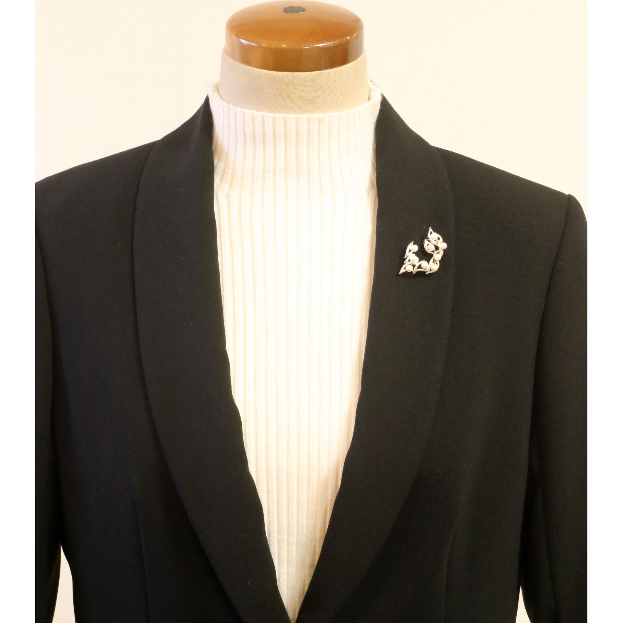 パール シルバーブローチ(淡水真珠/6月誕生石)《26A00201》