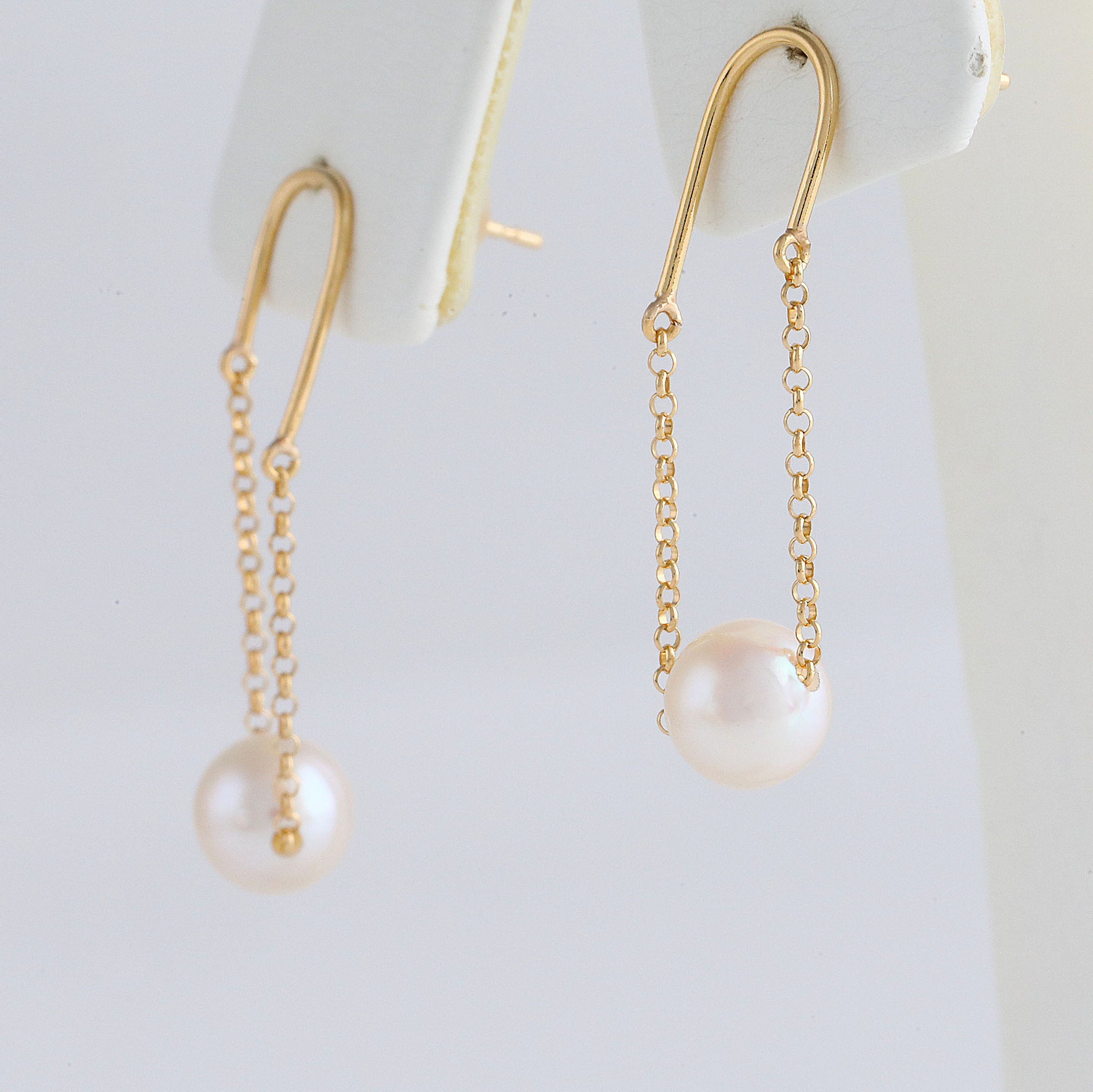 パール K18ピアス(アコヤ真珠/6月誕生石)《26A00401》