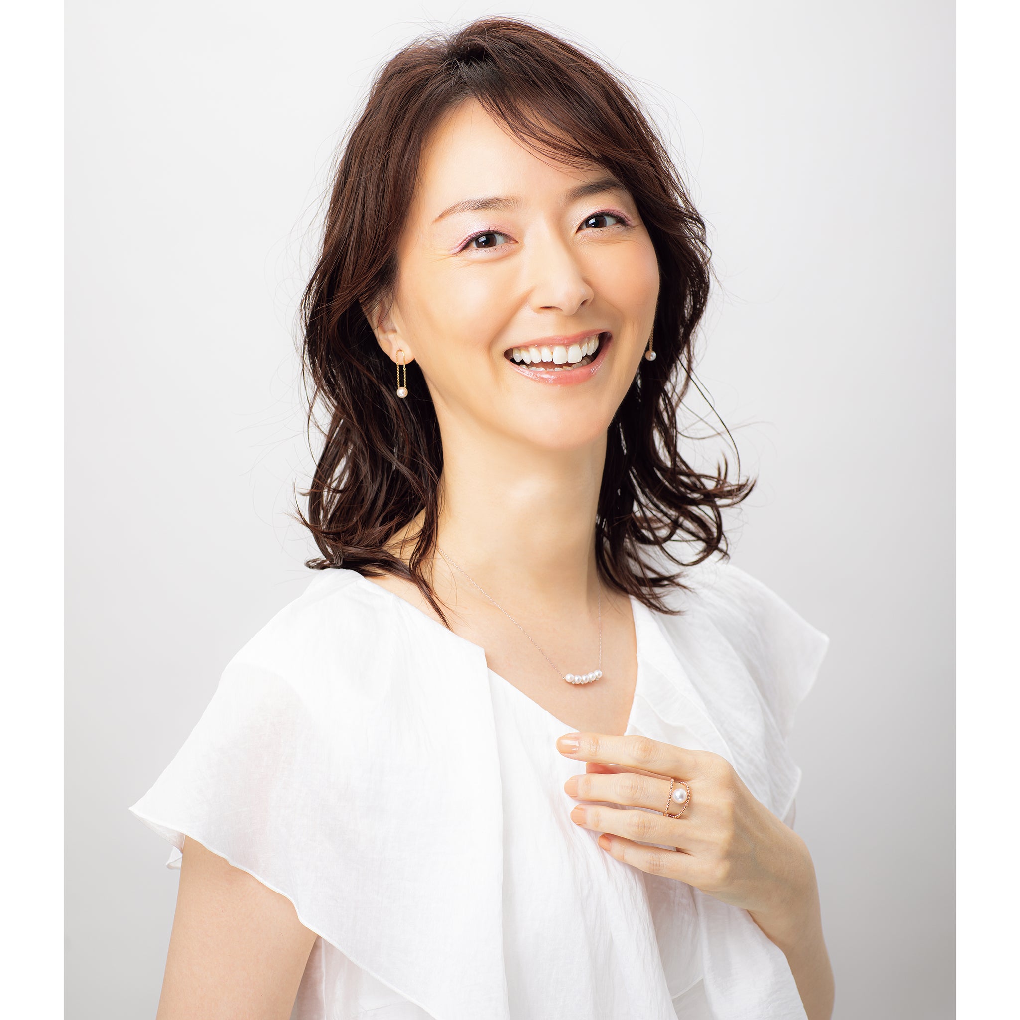 パール K18ピアス(アコヤ真珠/6月誕生石)《26A00401》