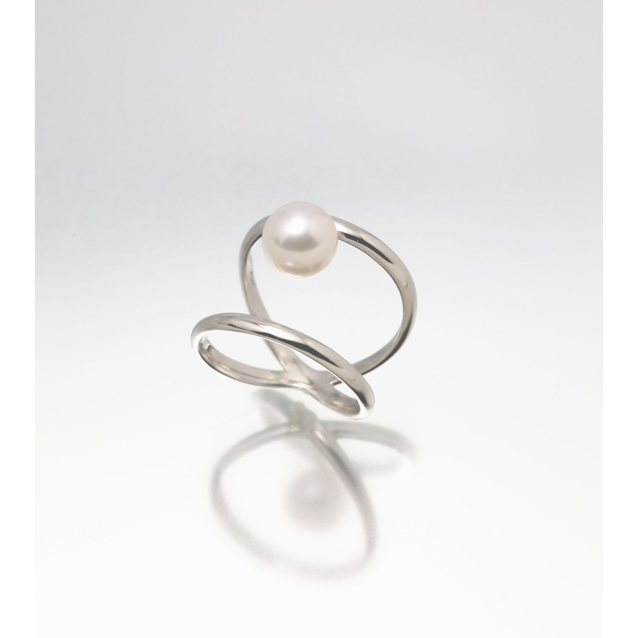 パール プラチナリング(アコヤ真珠/6月誕生石)《26A00407》