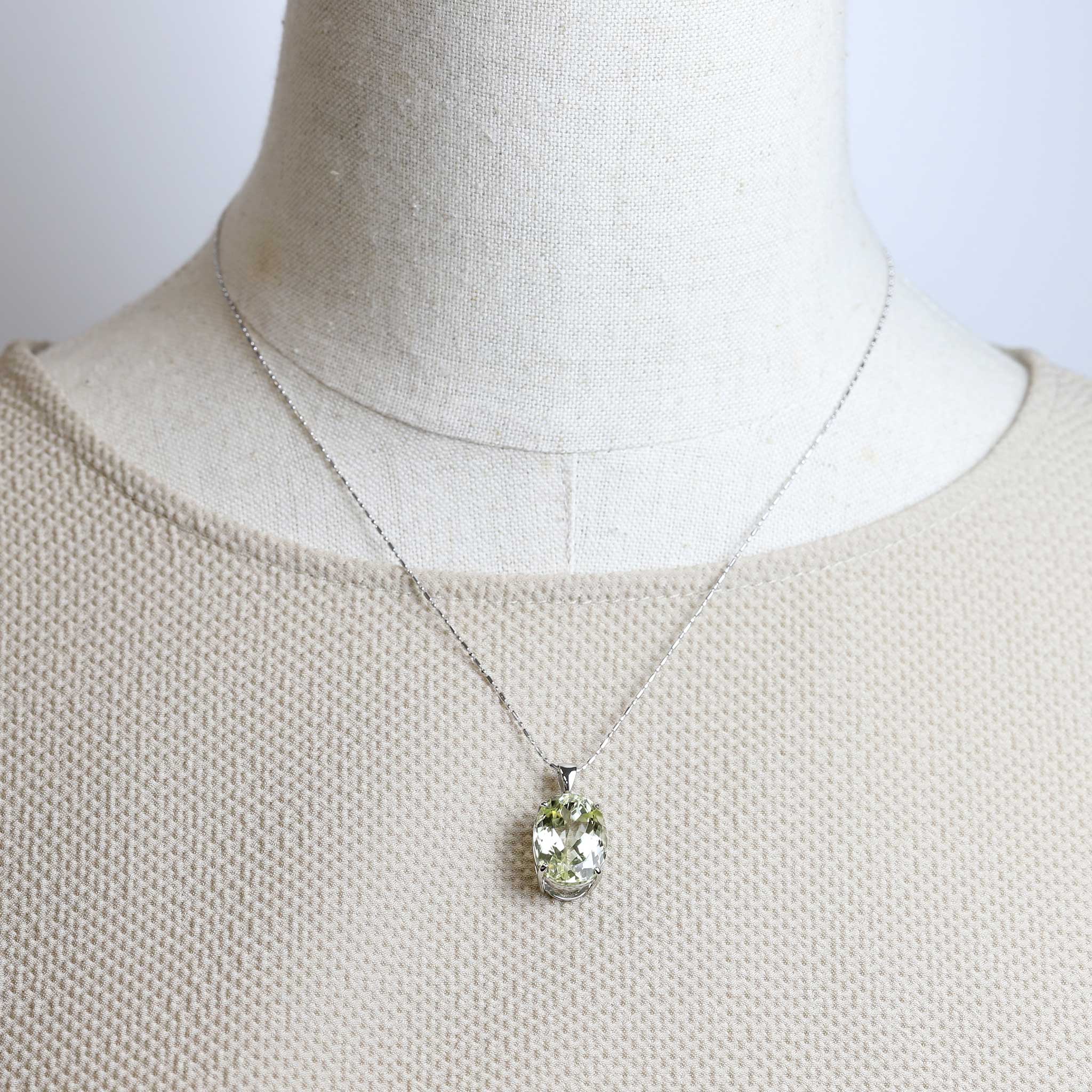 スポジュミン プラチナペンダントトップ(11.0カラット)《26A00902》