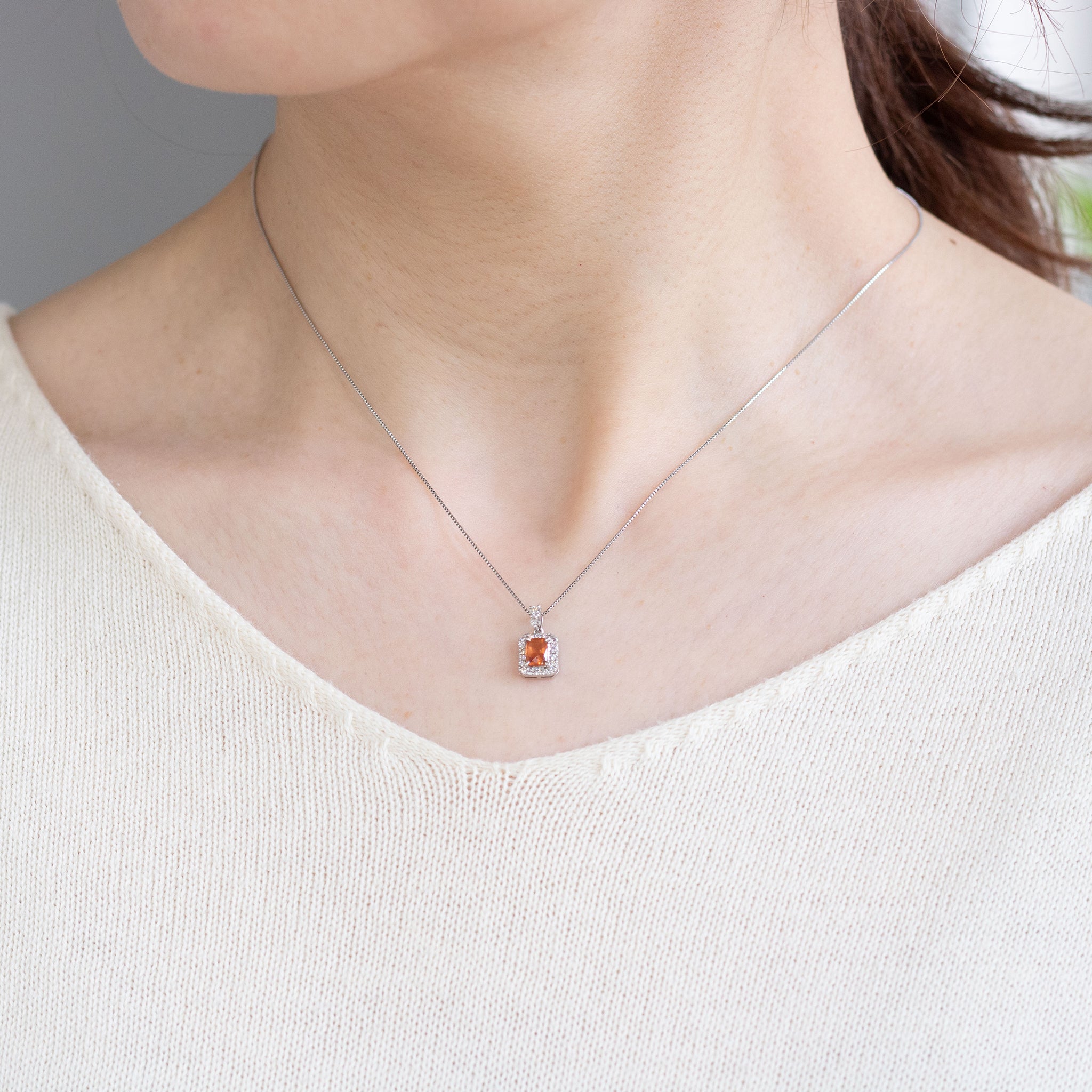 【限定1点】トリプライト/ダイヤモンド プラチナネックレス(鑑別書付)《26A00903》