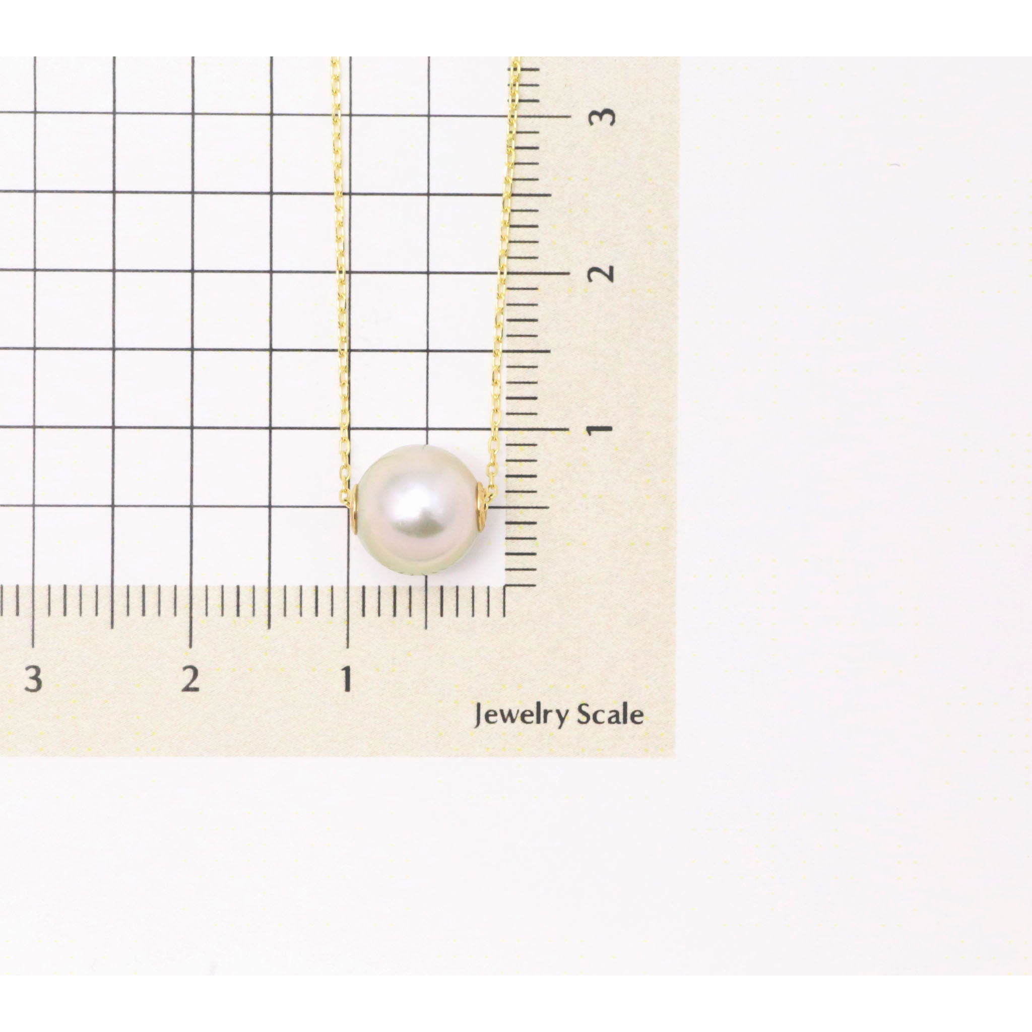 【限定8点】パール K18ネックレス(アコヤ真珠/ナチュラルブルー系/6月誕生石)《26A01001》