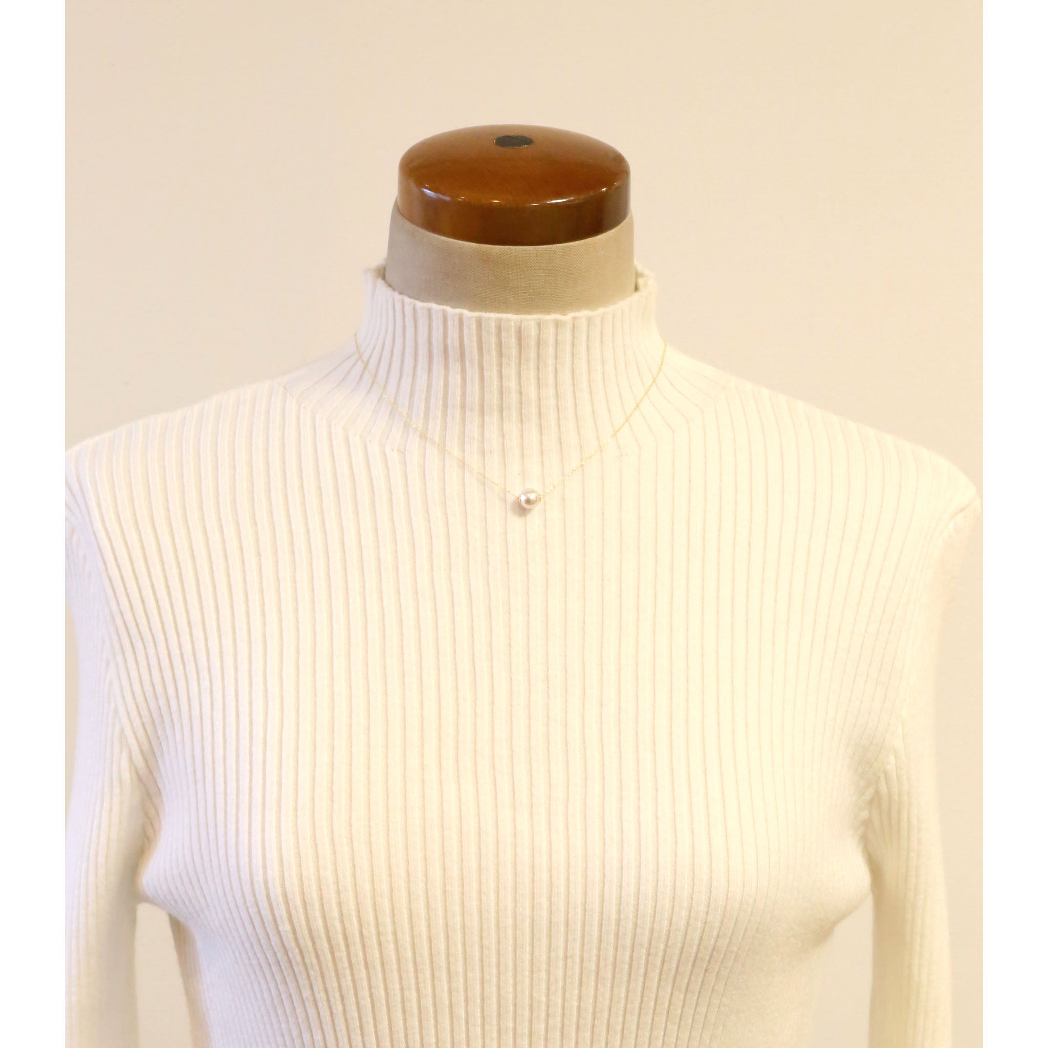 【限定8点】パール K18ネックレス(アコヤ真珠/ナチュラルブルー系/6月誕生石)《26A01001》