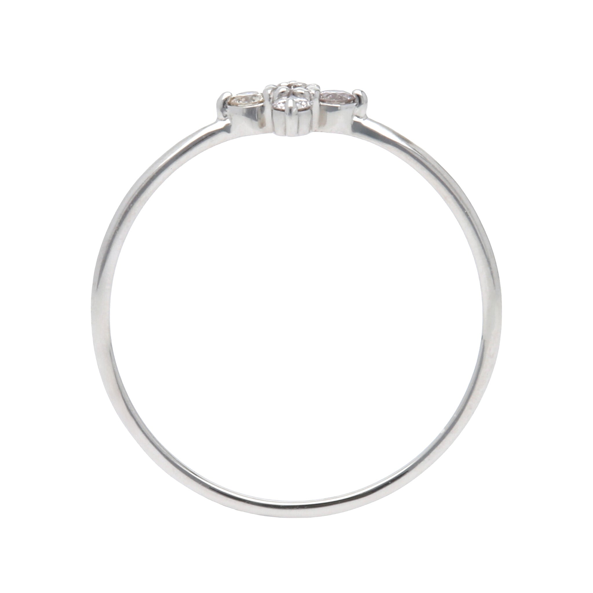 ダイヤモンド プラチナリング(4月誕生石)《26A01304》