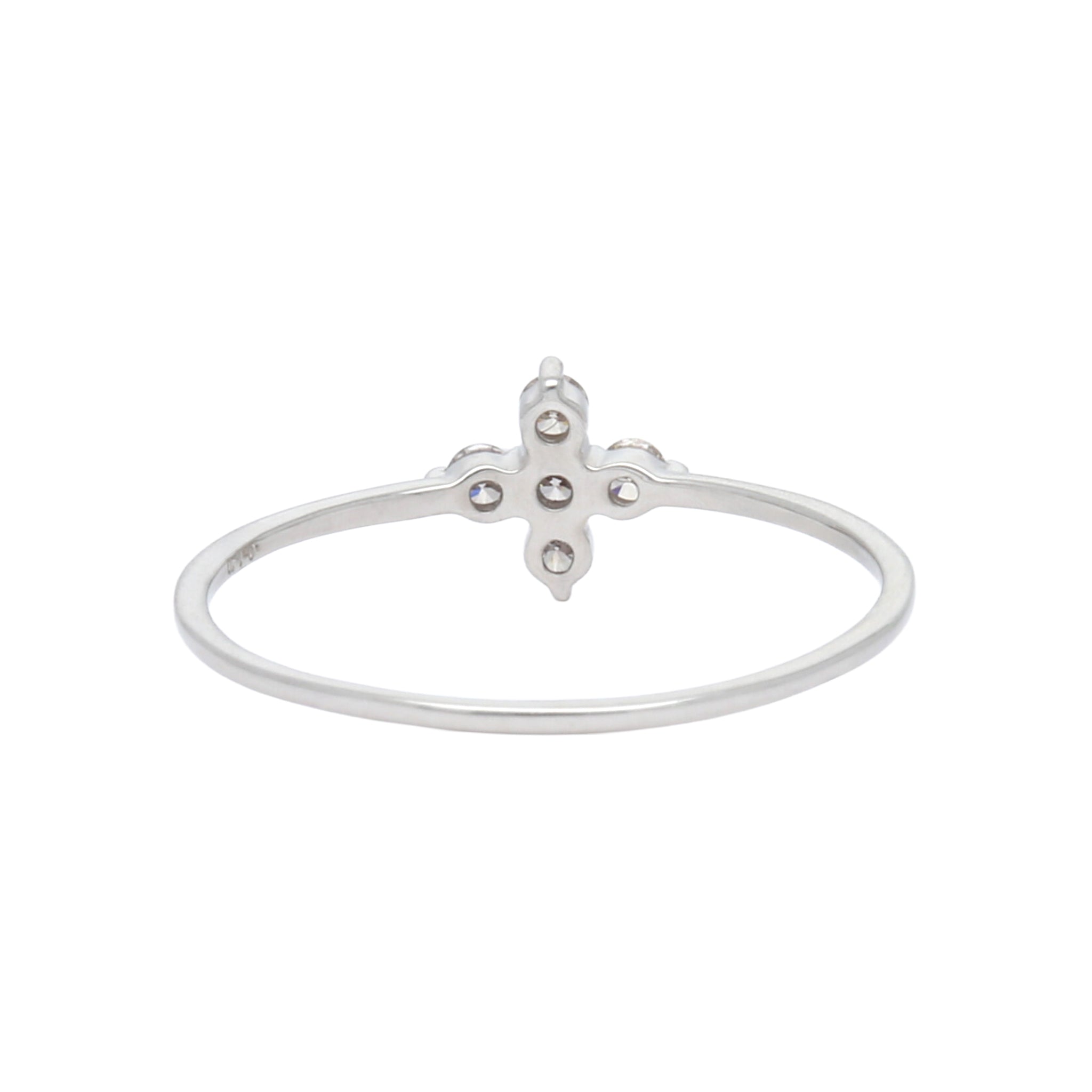 ダイヤモンド プラチナリング(4月誕生石)《26A01304》