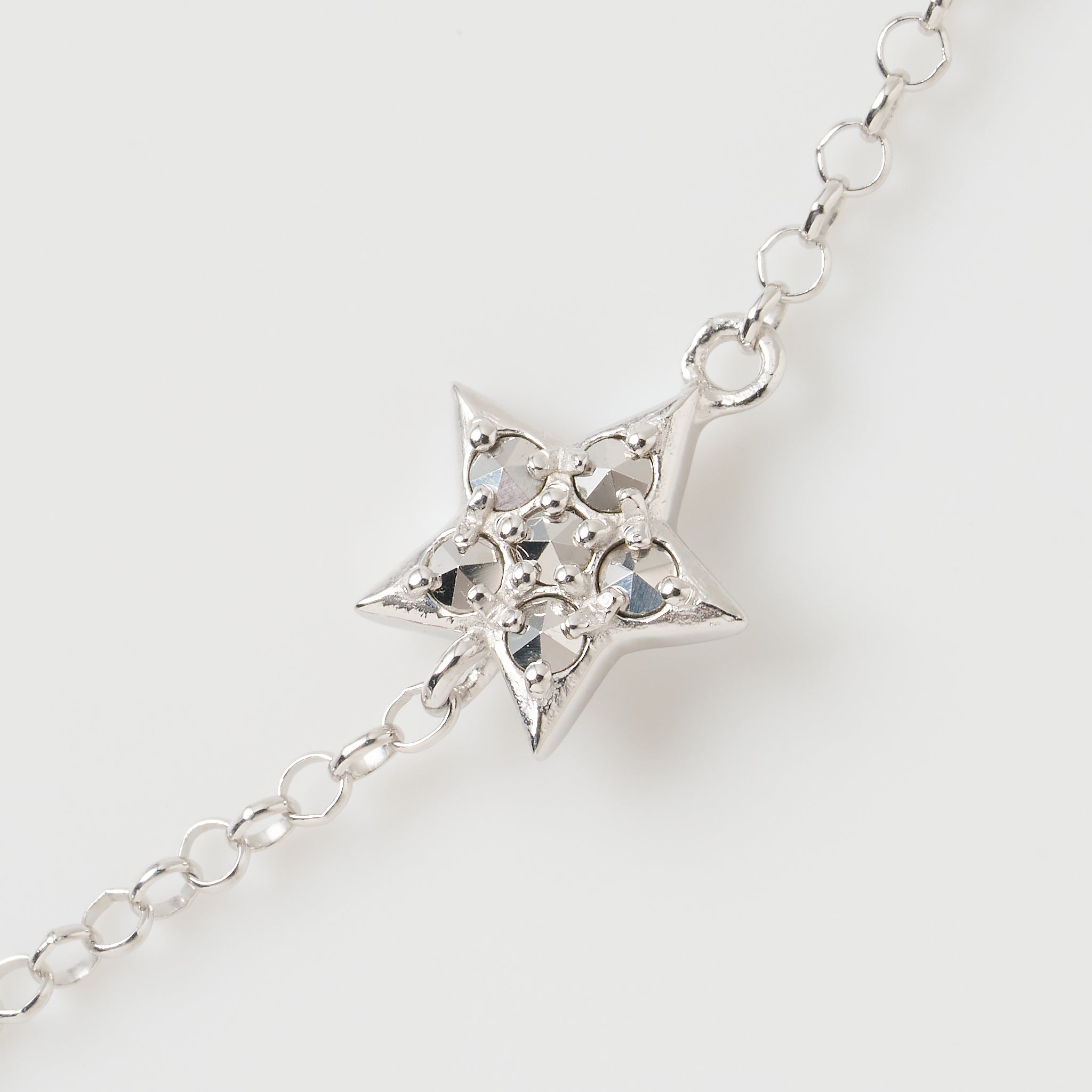 マルカジット シルバーネックレス(星モチーフ/ロング/65cm)《26A01413》