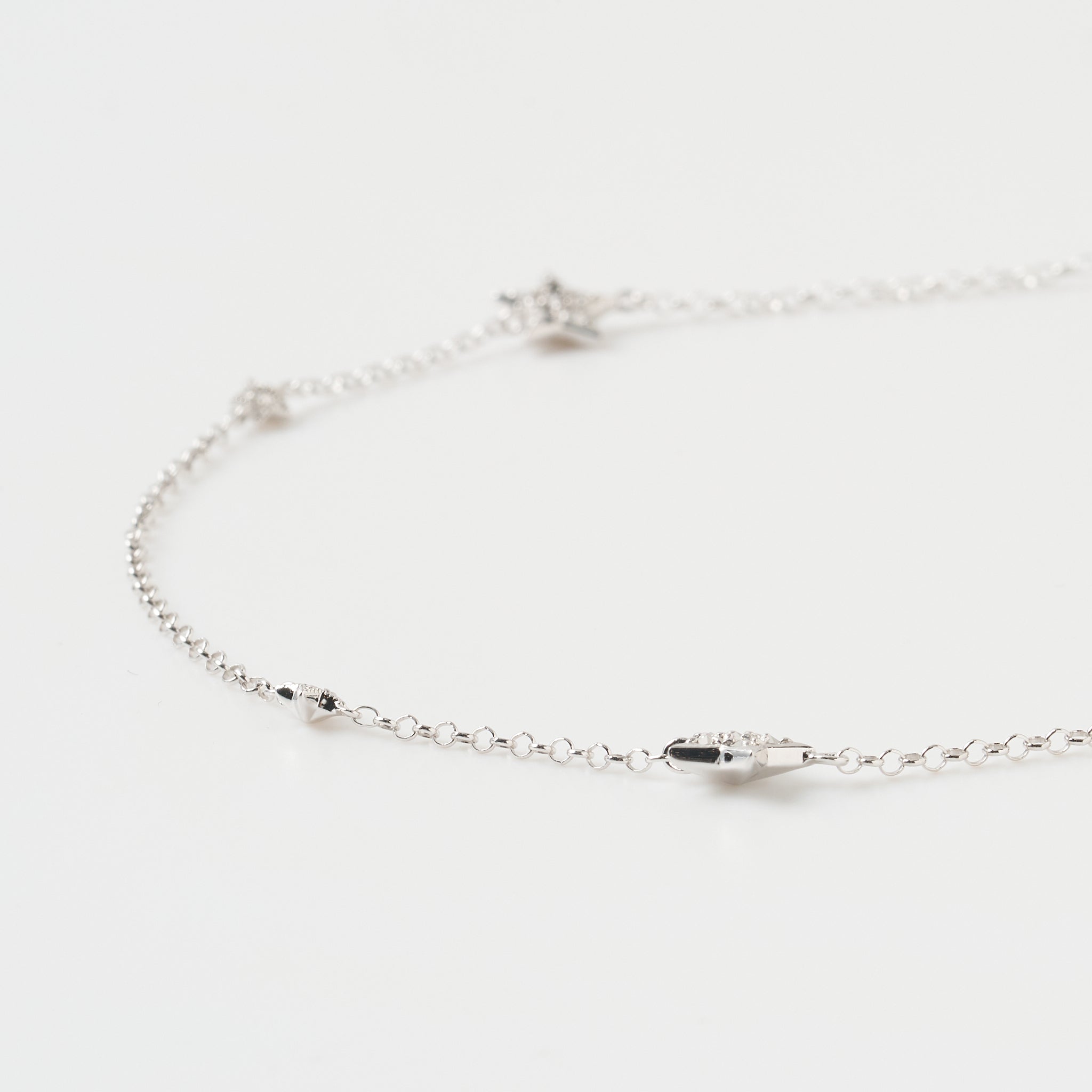 マルカジット シルバーネックレス(星モチーフ/ロング/65cm)《26A01413》