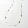 マルカジット シルバーネックレス(星モチーフ/ロング/65cm)《26A01413》