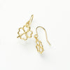 【限定10点】K18ピアス(クローバーモチーフ)《26A01903》