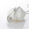 【限定2点】ピンクダイヤモンド/ダイヤモンド プラチナネックレス(0.04カラット/ファンシーインテンスピンク/VS2/4月誕生石/グレーディングレポート付)《26A02101》