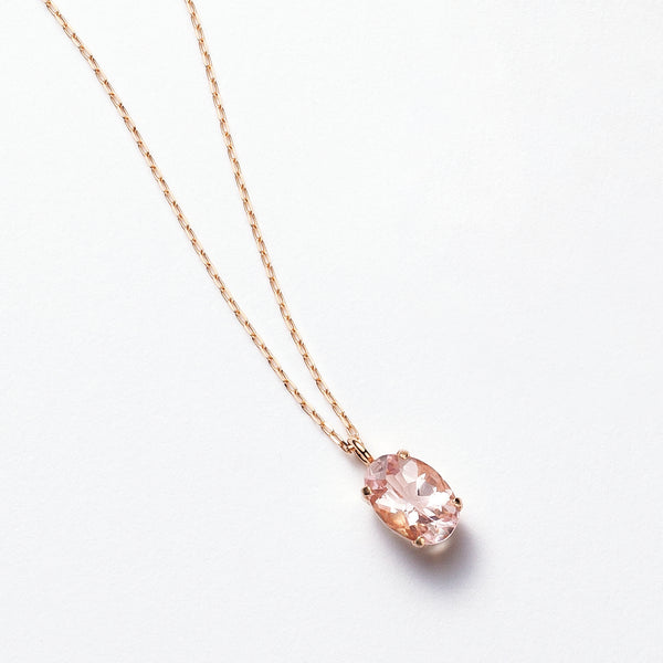 モルガナイト K18ネックレス(4月誕生石)《26A02205》 | 京セラ