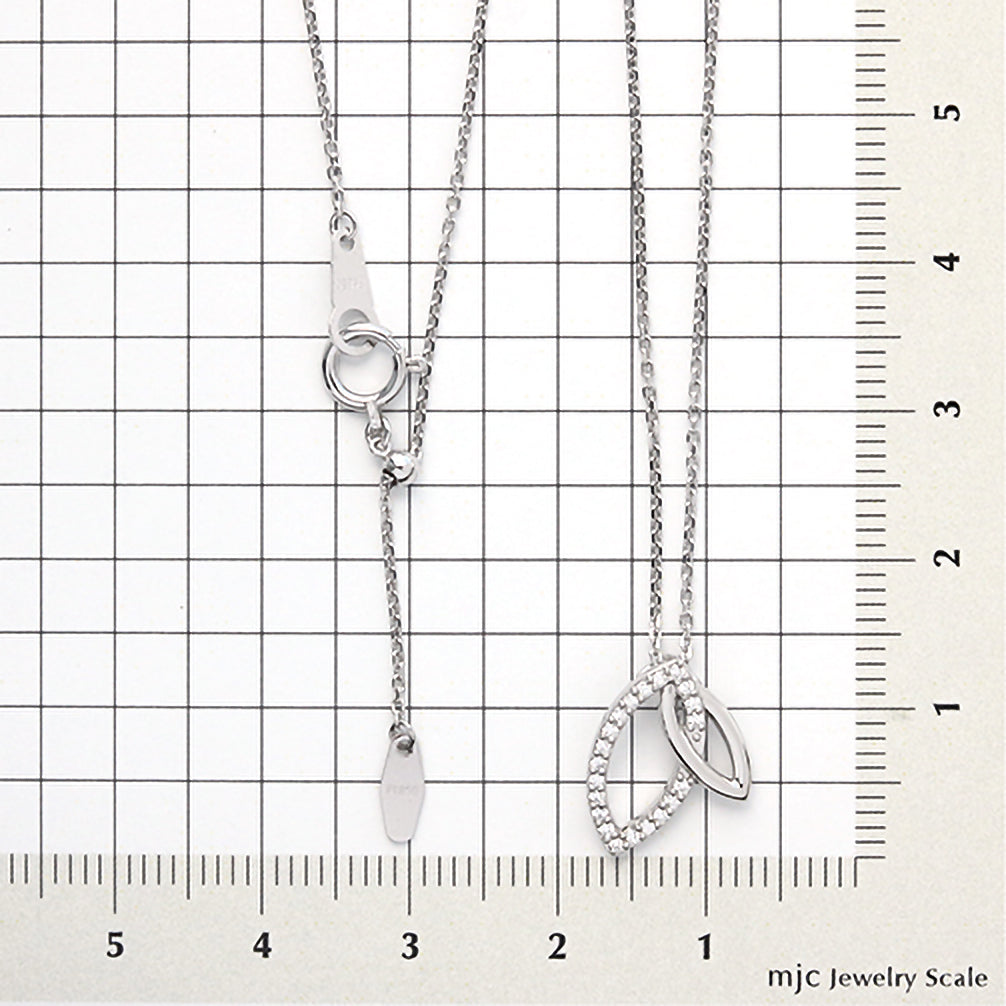 ダイヤモンド プラチナネックレス(4月誕生石)《26A02410》