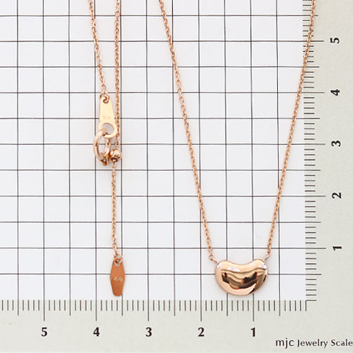 K18ネックレス(ビーンズモチーフ)《26A02609》