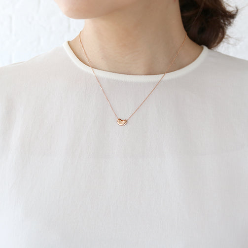 K18ネックレス(ビーンズモチーフ)《26A02609》