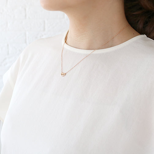 K18ネックレス(ビーンズモチーフ)《26A02609》