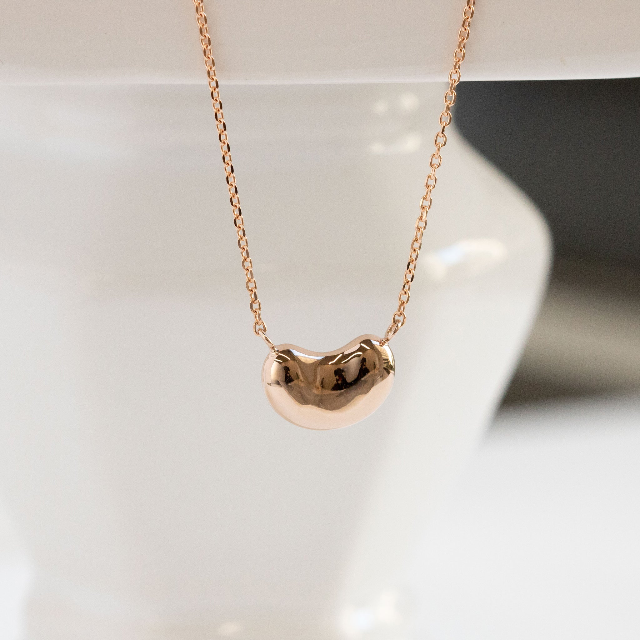 K18ネックレス(ビーンズモチーフ)《26A02609》