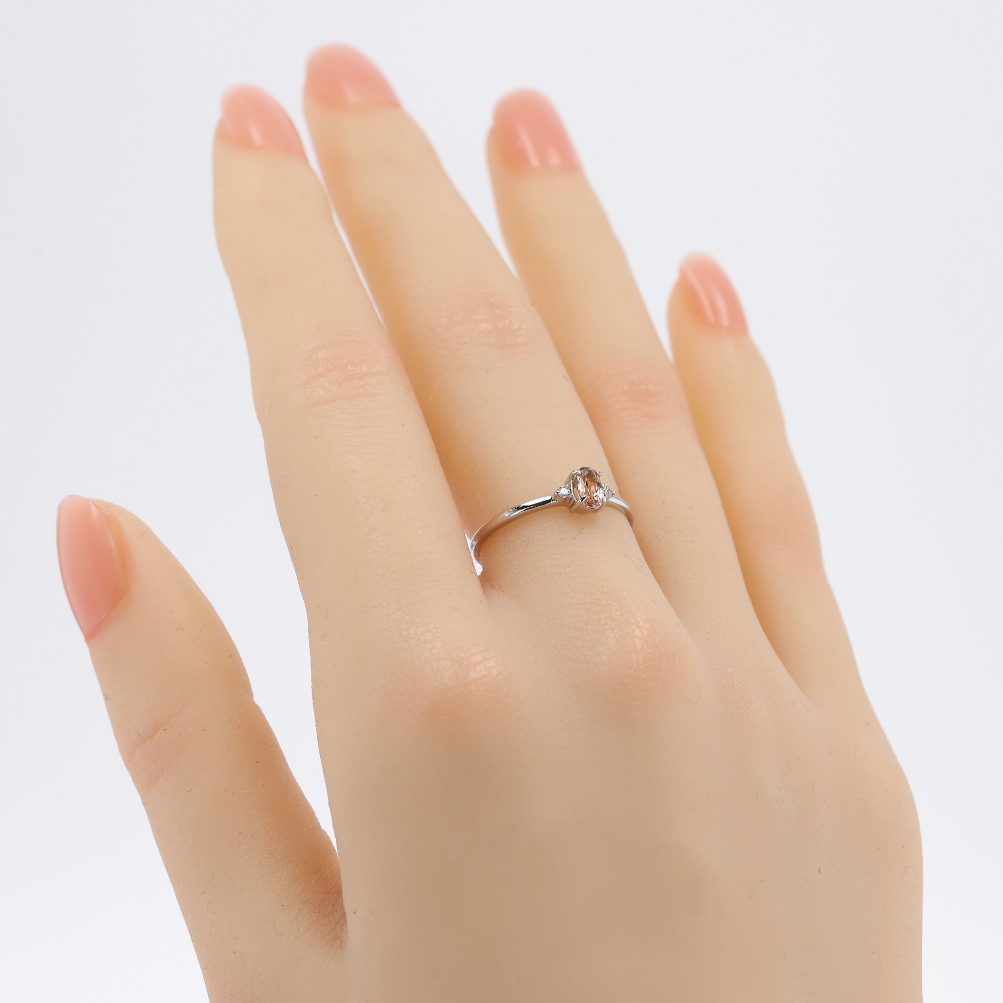 ゾイサイト/ダイヤモンド プラチナリング《26A02701》