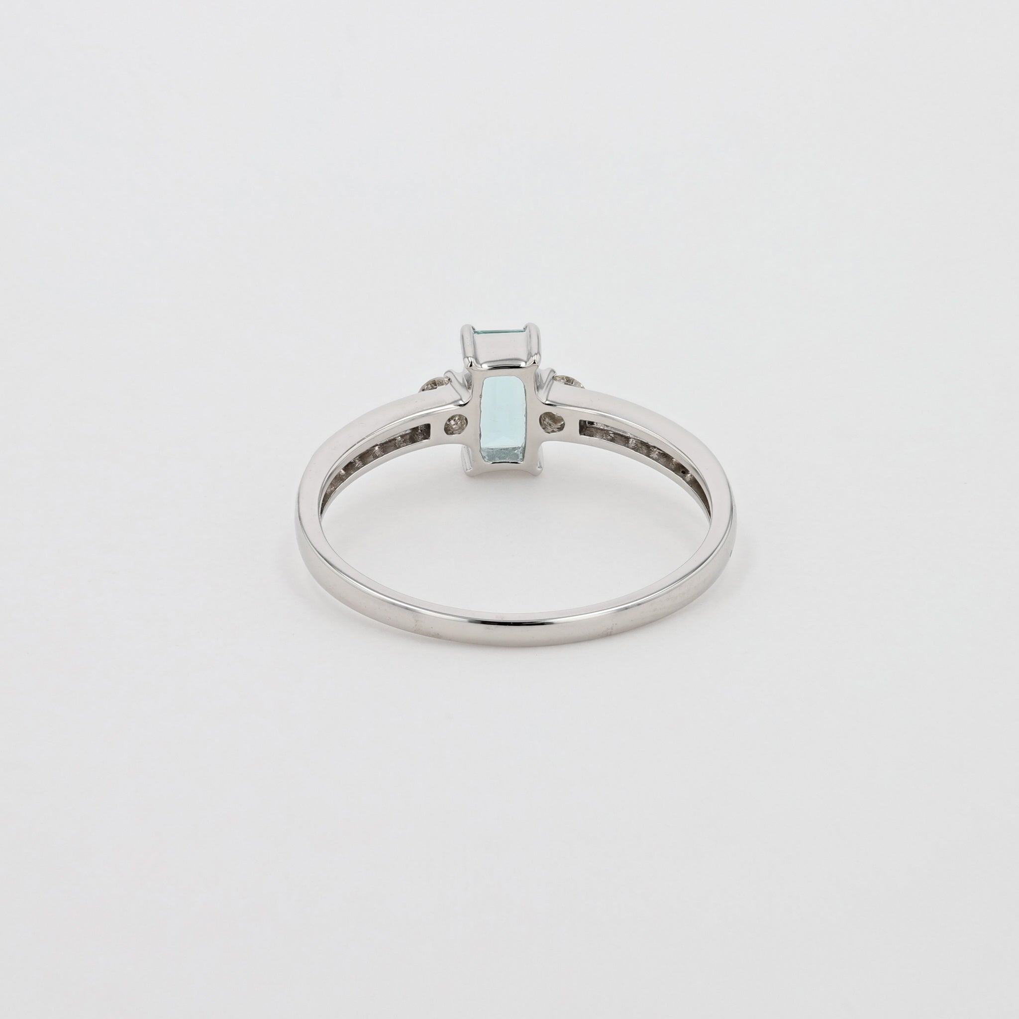 トルマリン/ダイヤモンド プラチナリング《26A02706》