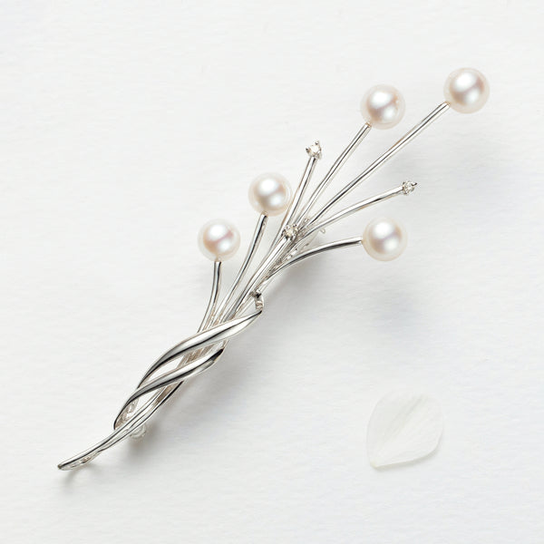パール シルバーブローチ(アコヤ真珠/6月誕生石)《26A03207》 | 京セラ