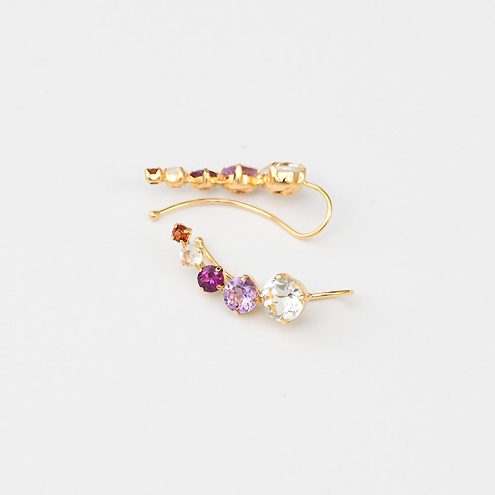 マルチカラー K10イヤリング《26A03304》