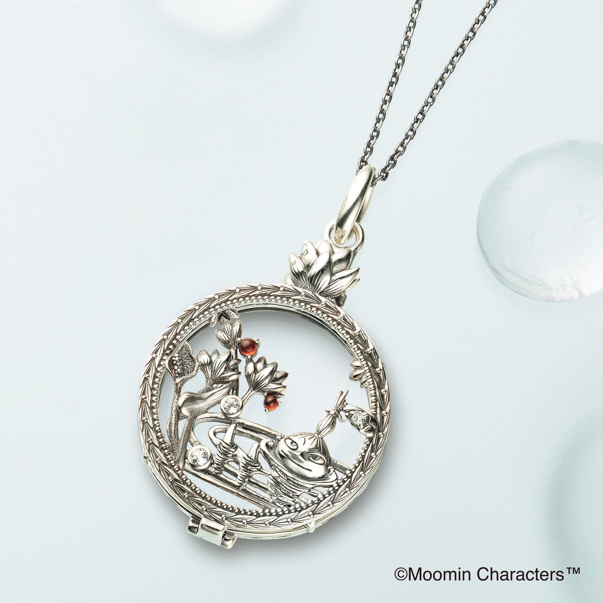 シルバーネックレス(MOOMIN/ムーミン/リトルミイ/ロング/70cm)《26A03503》