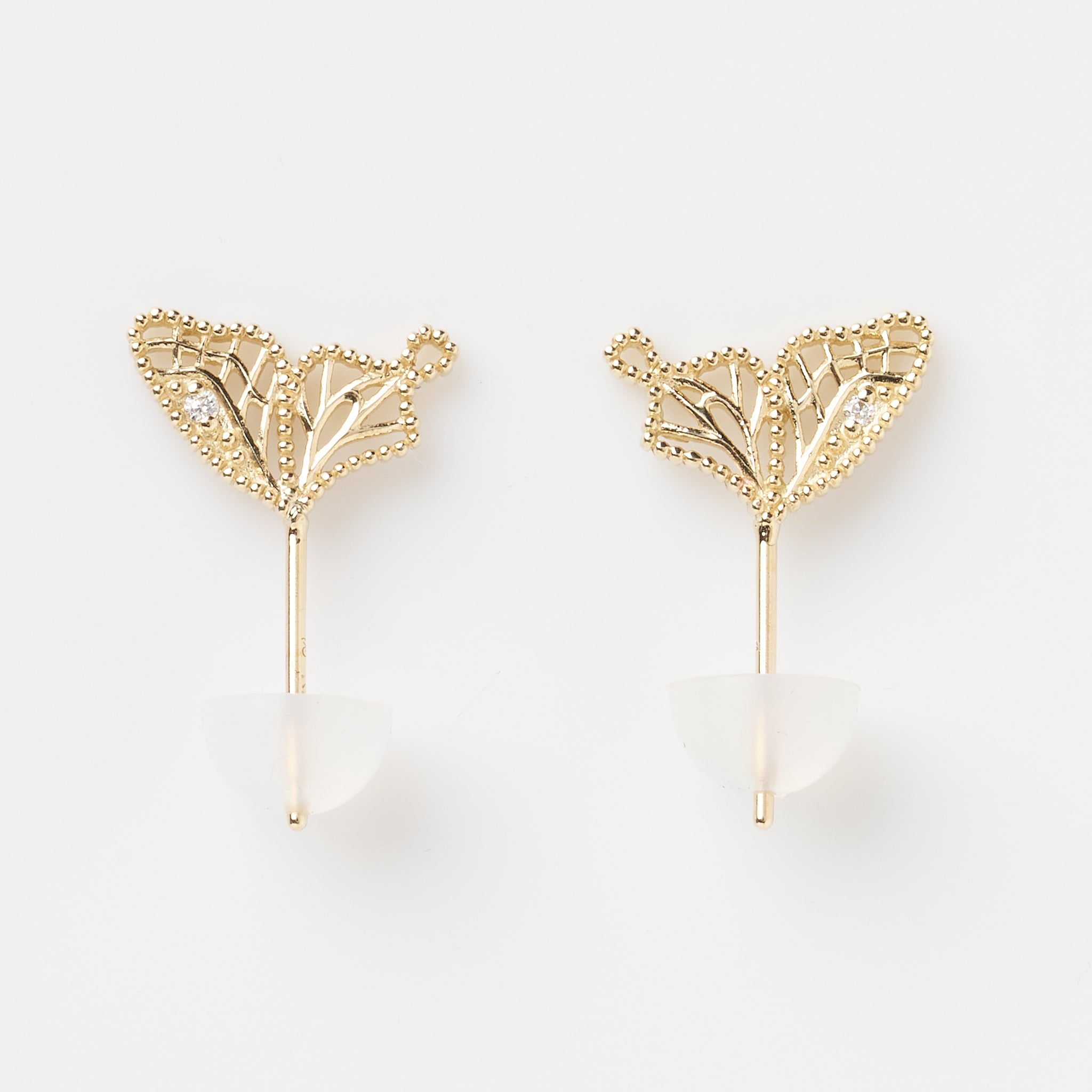 K10ピアス(蝶モチーフ)《26A03508》