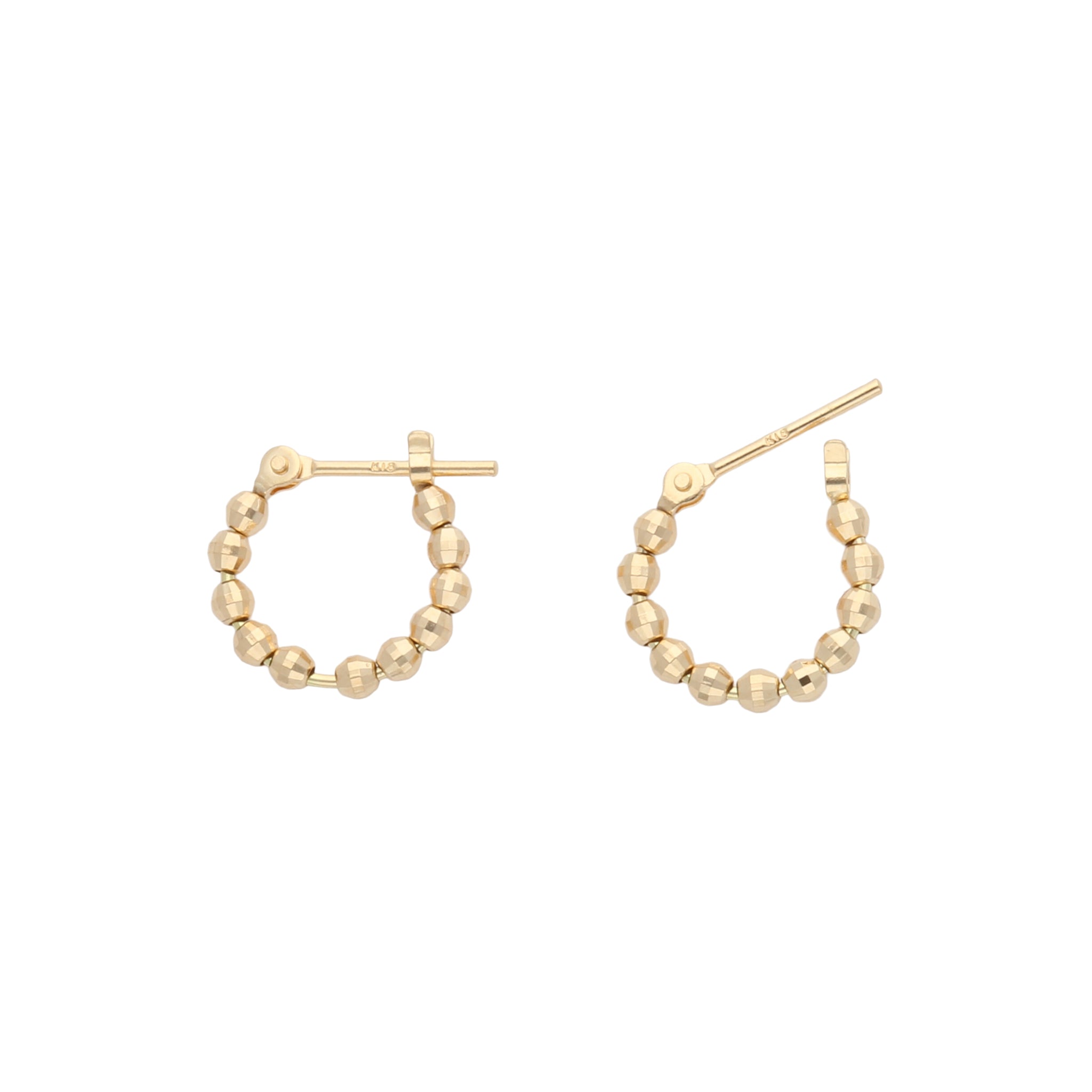 K18ピアス(フープ)《26A03608》