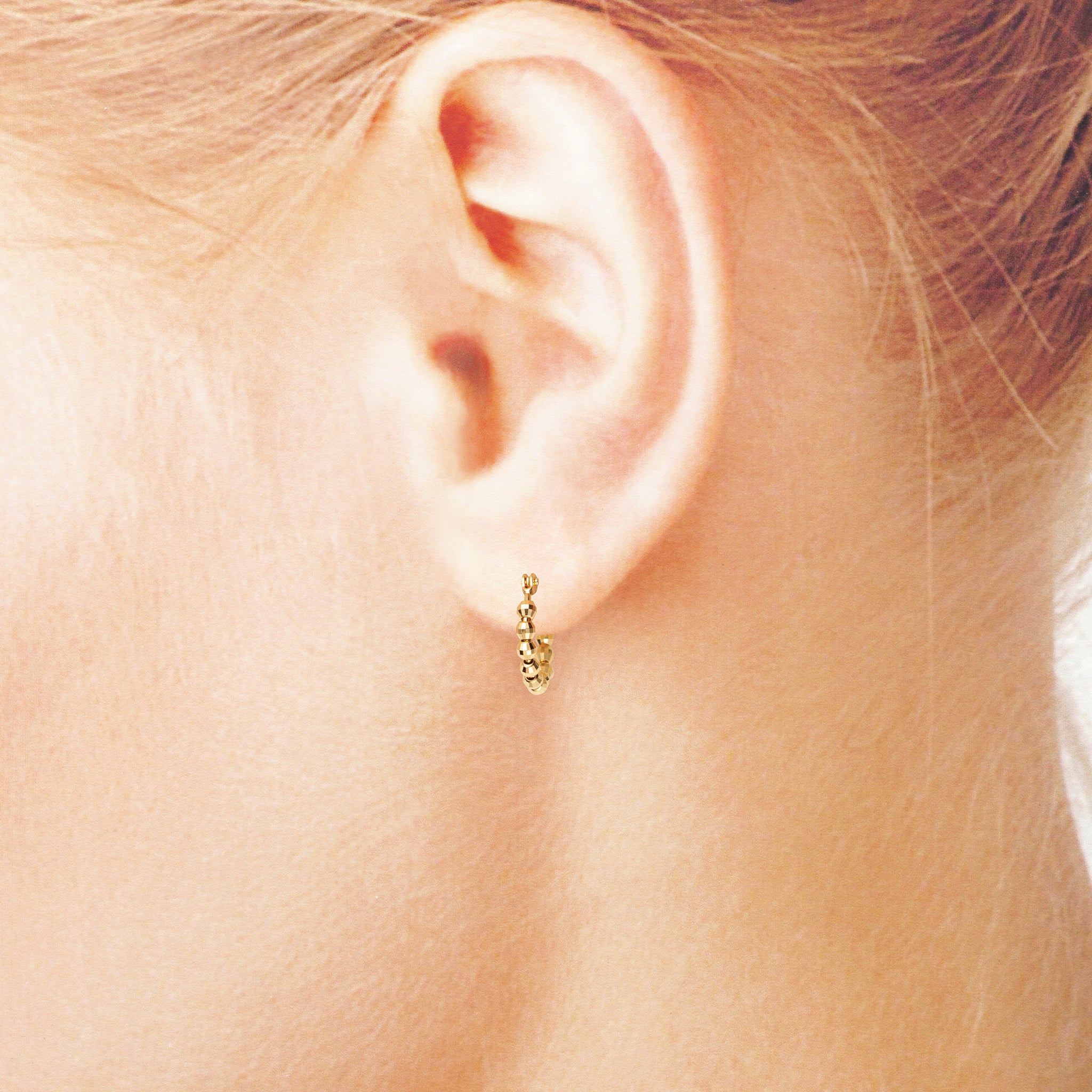 K18ピアス(フープ)《26A03608》