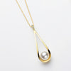 パール K18ネックレス(アコヤ真珠/7.5mm/6月誕生石)《26A03804》