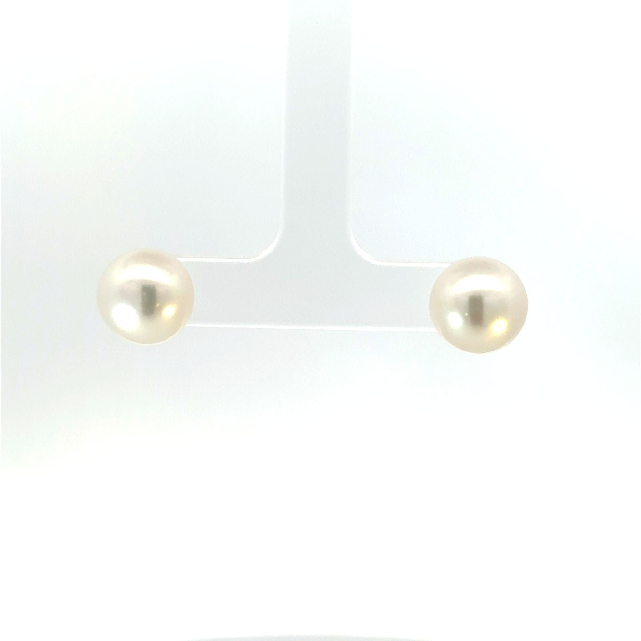 パール プラチナピアス(淡水真珠/10mm/6月誕生石)《26A03904》