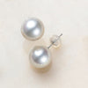 パール プラチナピアス(淡水真珠/10mm/6月誕生石)《26A03904》