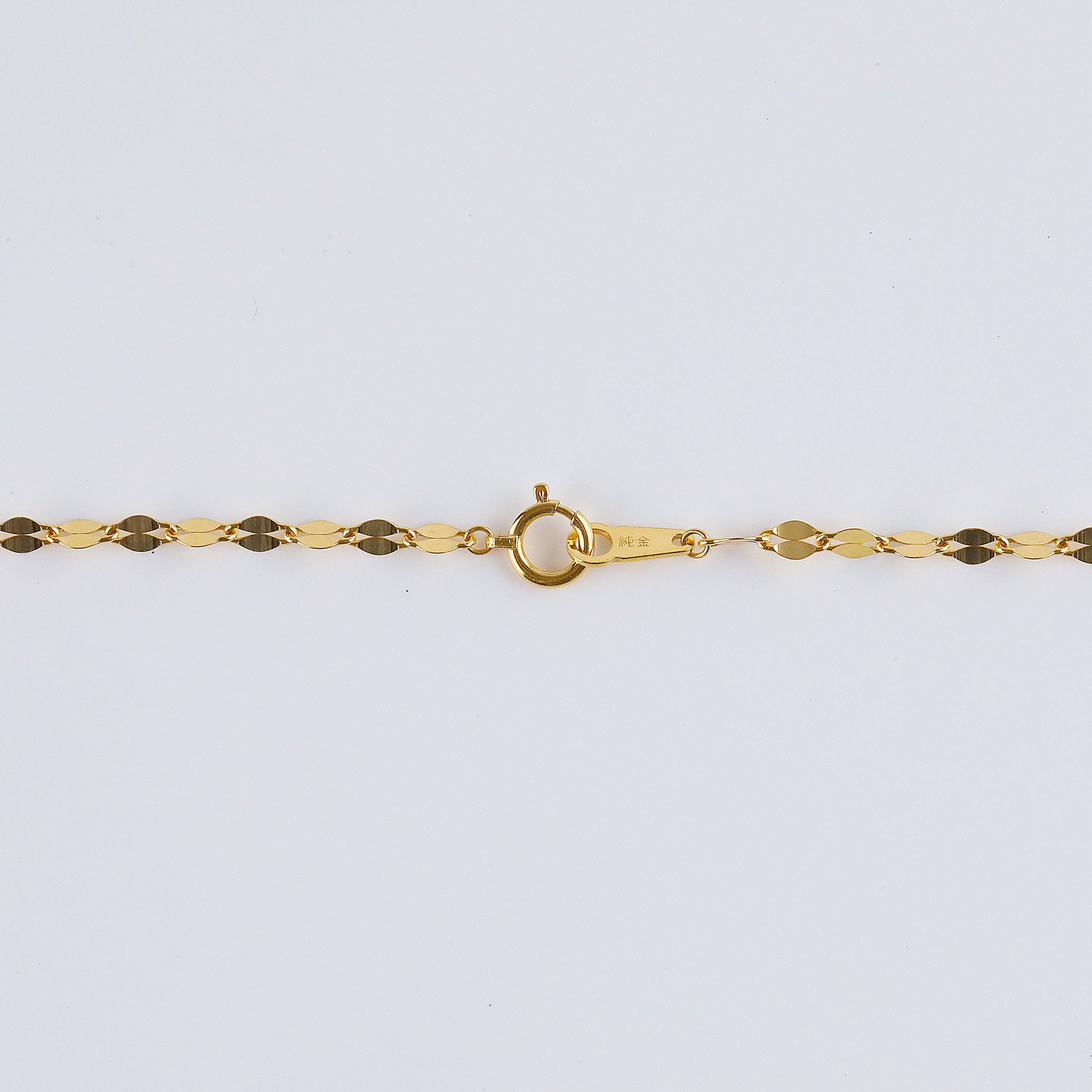 K24ネックレス(純金/ペタルチェーン)《26A04003》